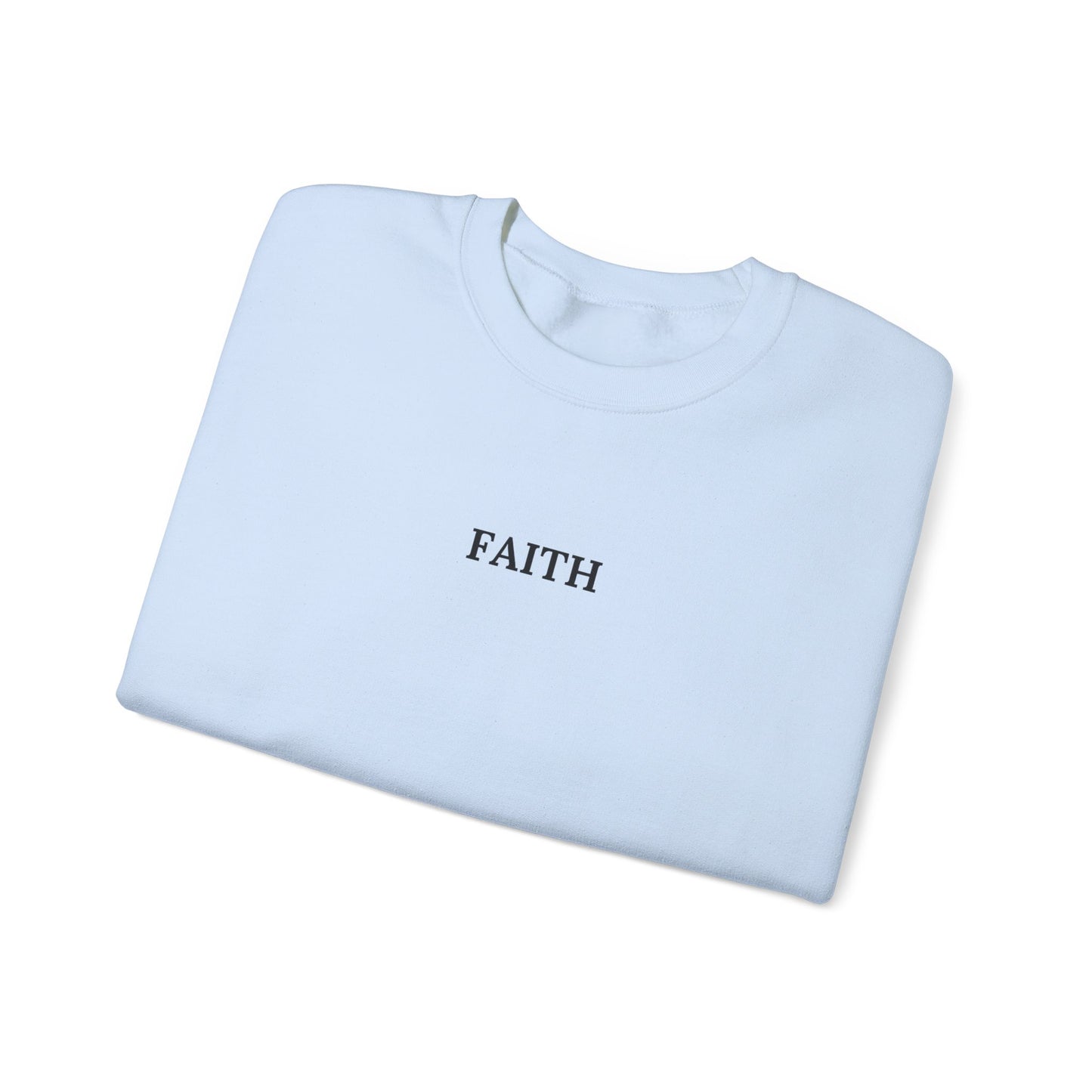 Have a Little Faith Women's Relaxed Sweatshirt (Black Logo) - Sweet Baby Jeez Teez