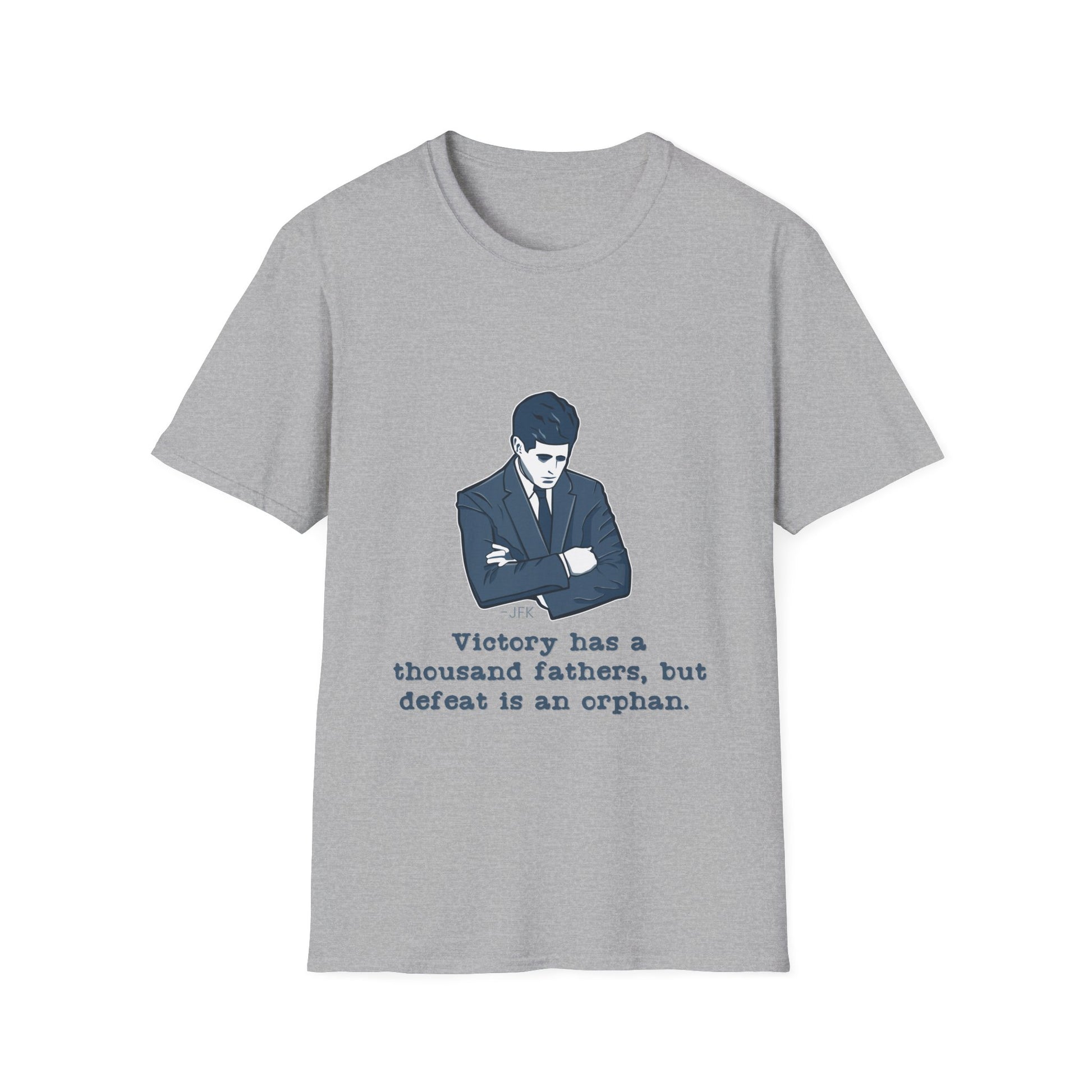 JFK Thousand Fathers Men's Tshirt (IW Blues Logo) - Sweet Baby Jeez Teez