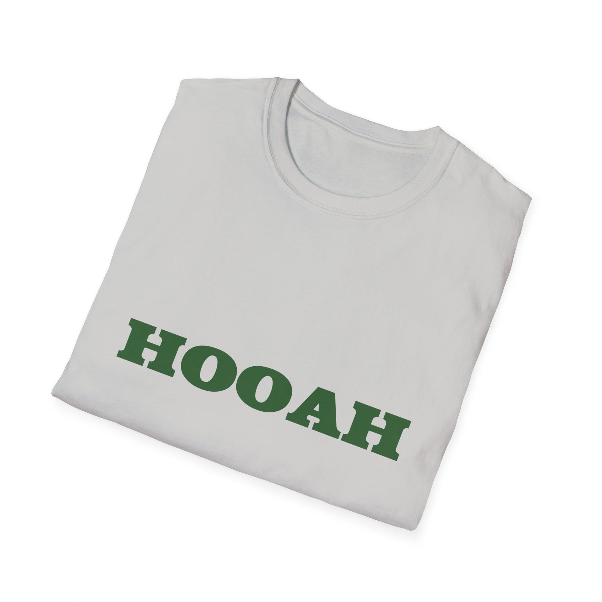 HOOAH (Army) Unisex Tshirt (MM Army Green Logo) - Sweet Baby Jeez Teez
