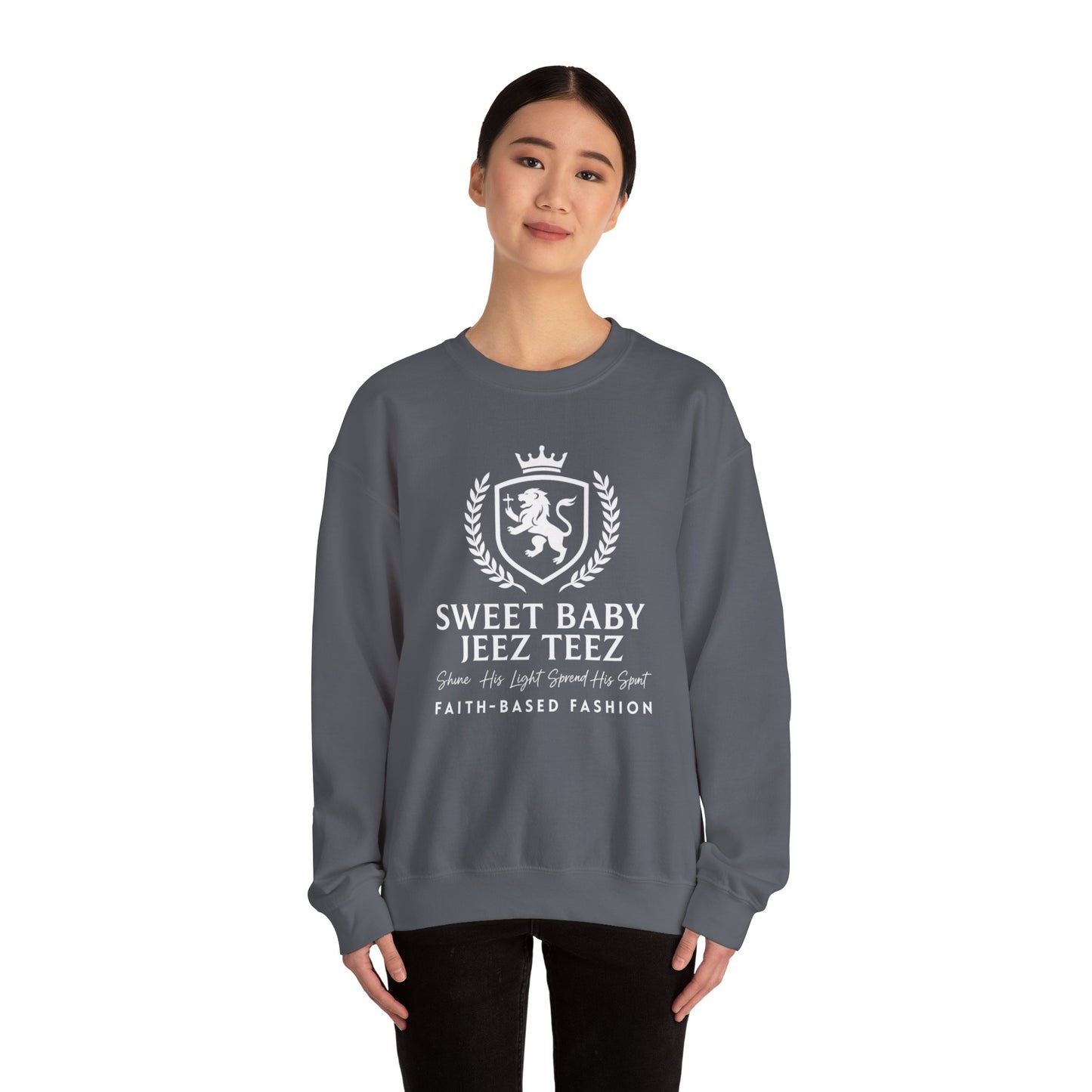 Sweet Baby Jeez Teez Faith-Based Fashion Sweatshirt
