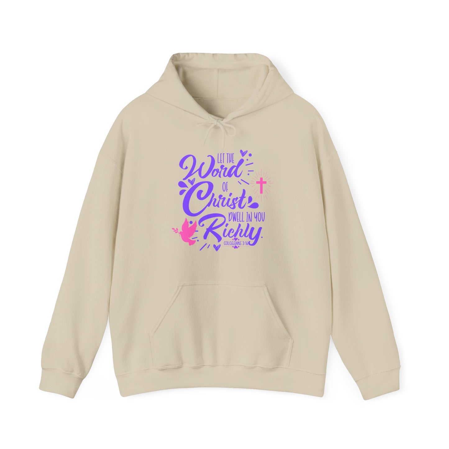 Word of Christ Women's Hoodie - Sweet Baby Jeez Teez