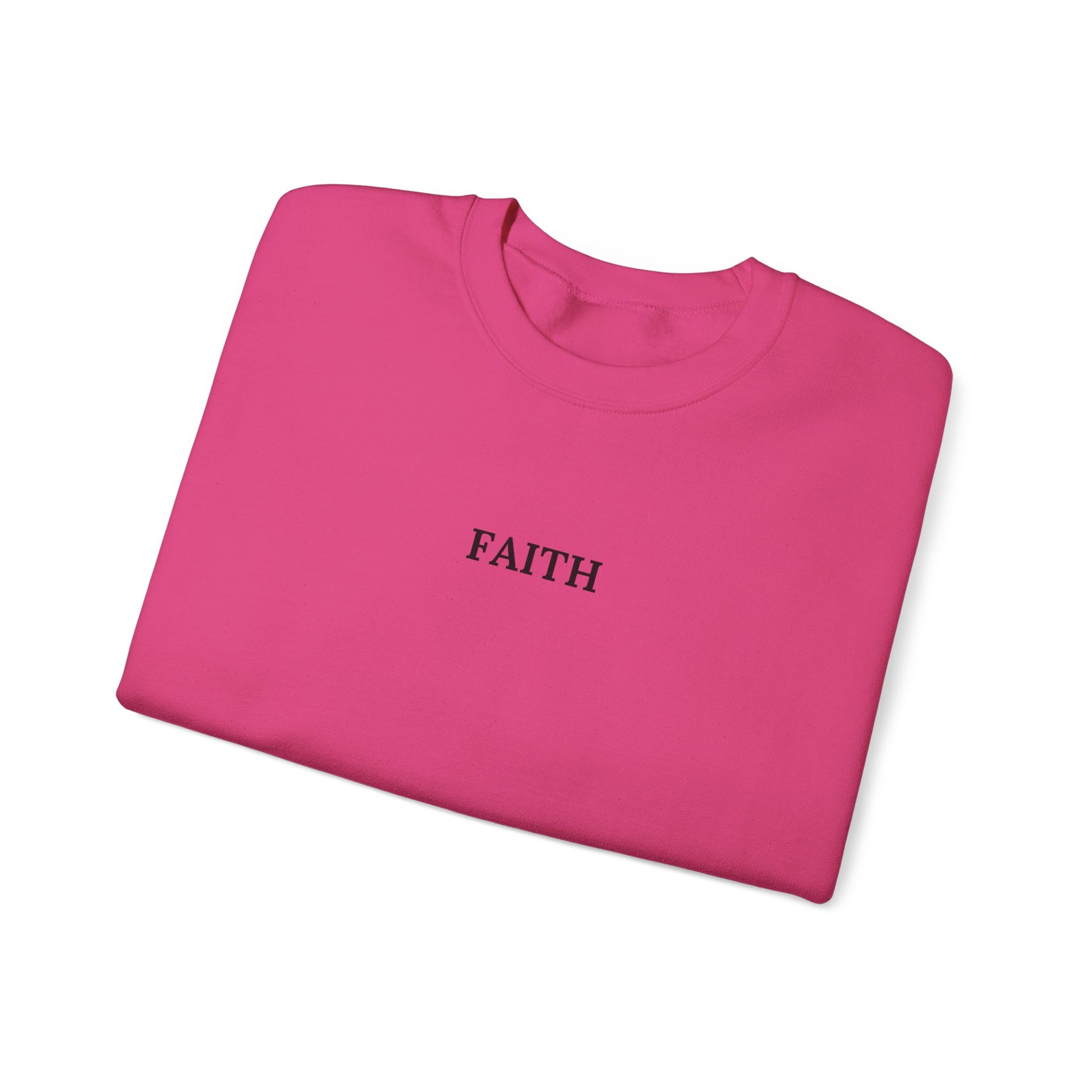 Have a Little Faith Women's Relaxed Sweatshirt (Black Logo) - Sweet Baby Jeez Teez