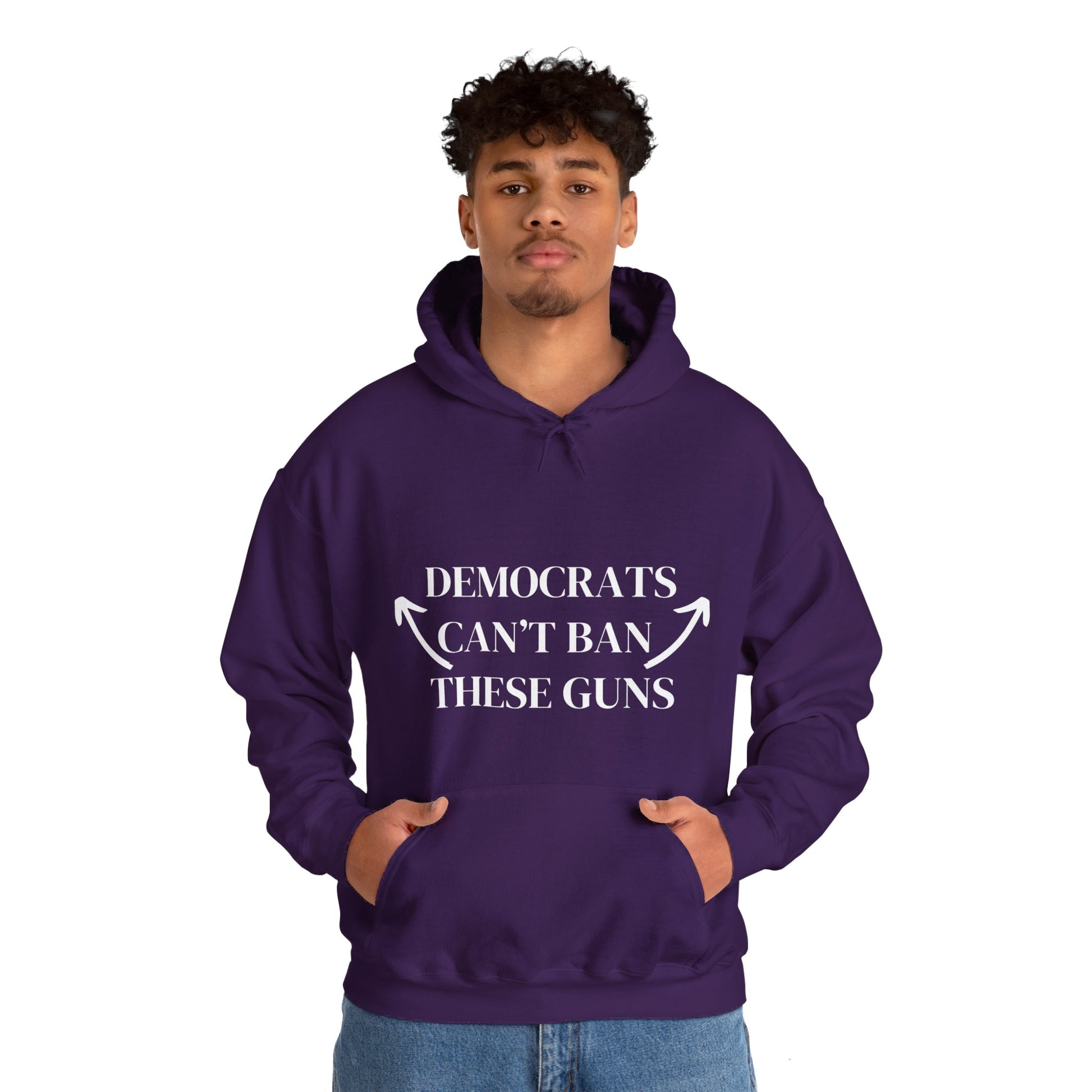 Can't Ban These Men's Hoodie (White Logo) - Sweet Baby Jeez Teez