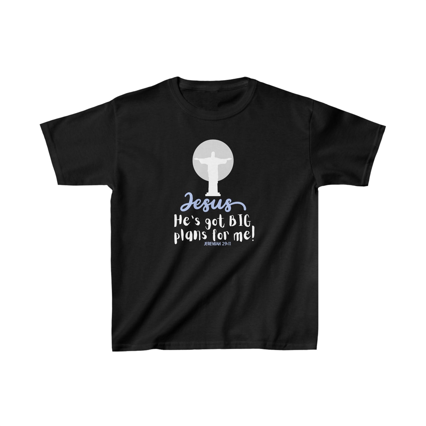 Big Plans Boy's Tshirt (White Logo) - Sweet Baby Jeez Teez