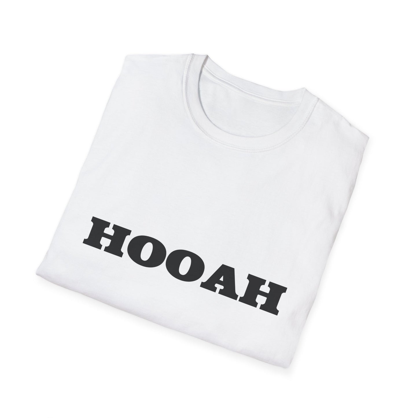 HOOAH (Army) Unisex Tshirt (MM Black Logo) - Sweet Baby Jeez Teez