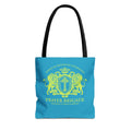 ARS Prayer Brigade Tote Bag (Agua with Chartreuse Logo)
