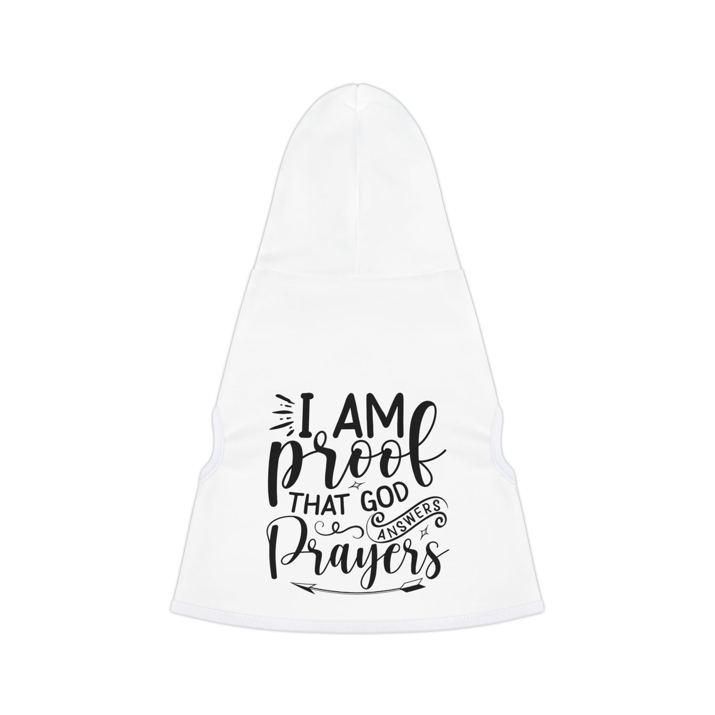I Am Proof Pet Hoodie (Black Logo) - Sweet Baby Jeez Teez