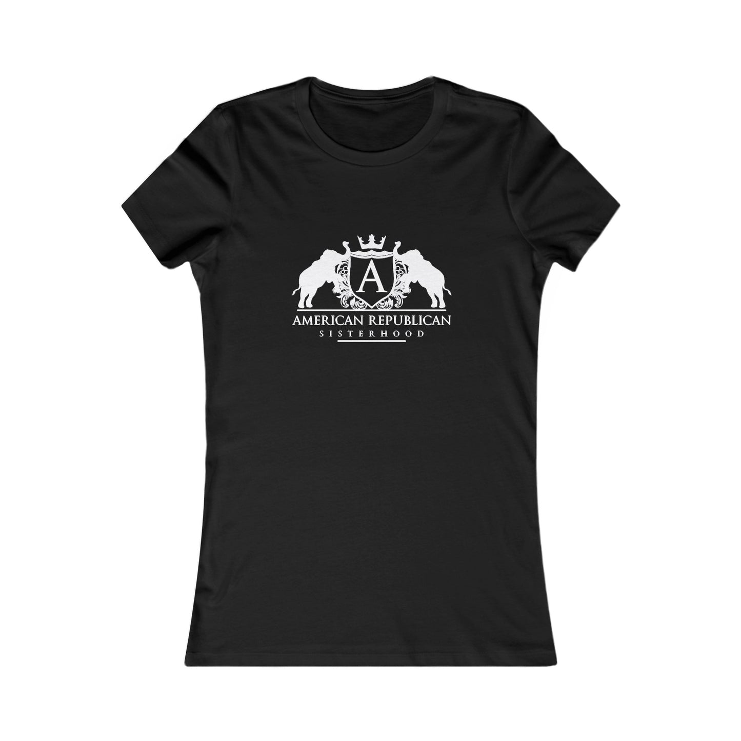 ARS Logo Women's Tshirt (White Logo) - Sweet Baby Jeez Teez