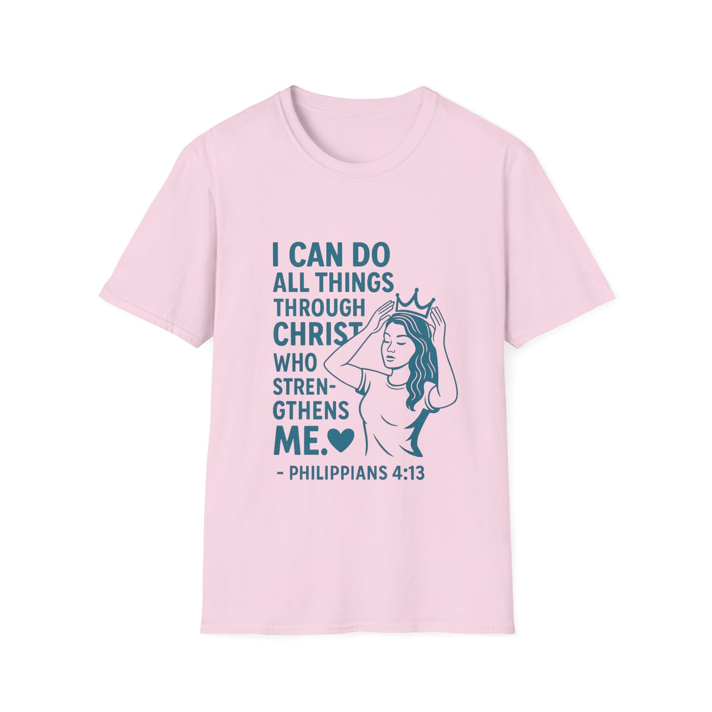 "I Can Do" Bible Verse Women's Relaxed T-Shirt