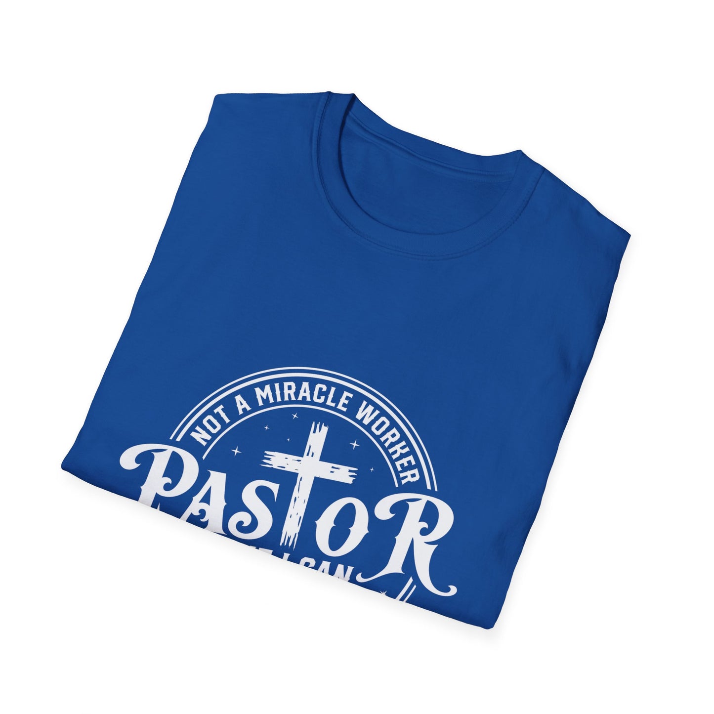 Pastor Men's Tshirt (White Logo) - Sweet Baby Jeez Teez
