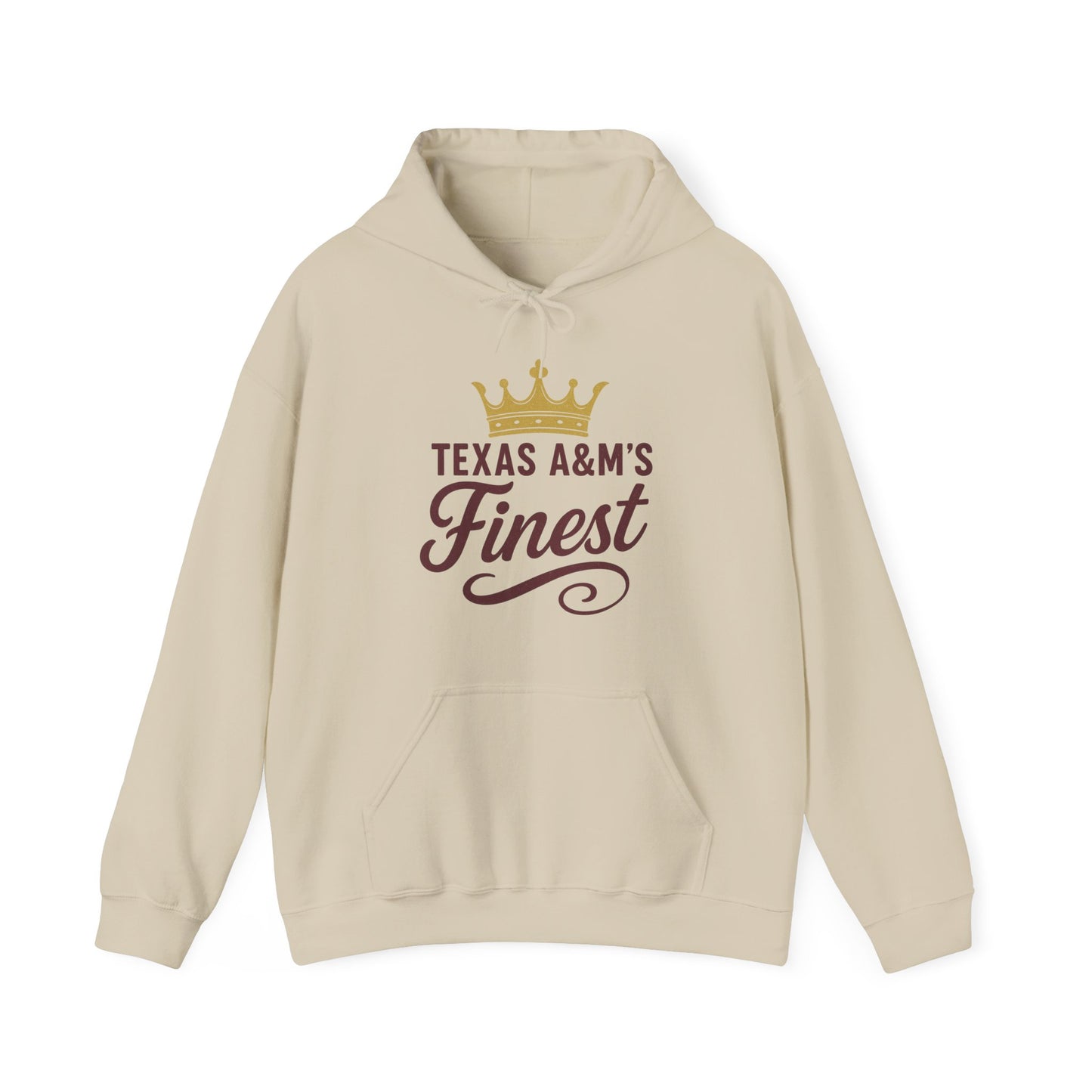 Texas A&M's Finest Unisex Heavy Blend Hoodie - Sweet Baby Jeez Teez