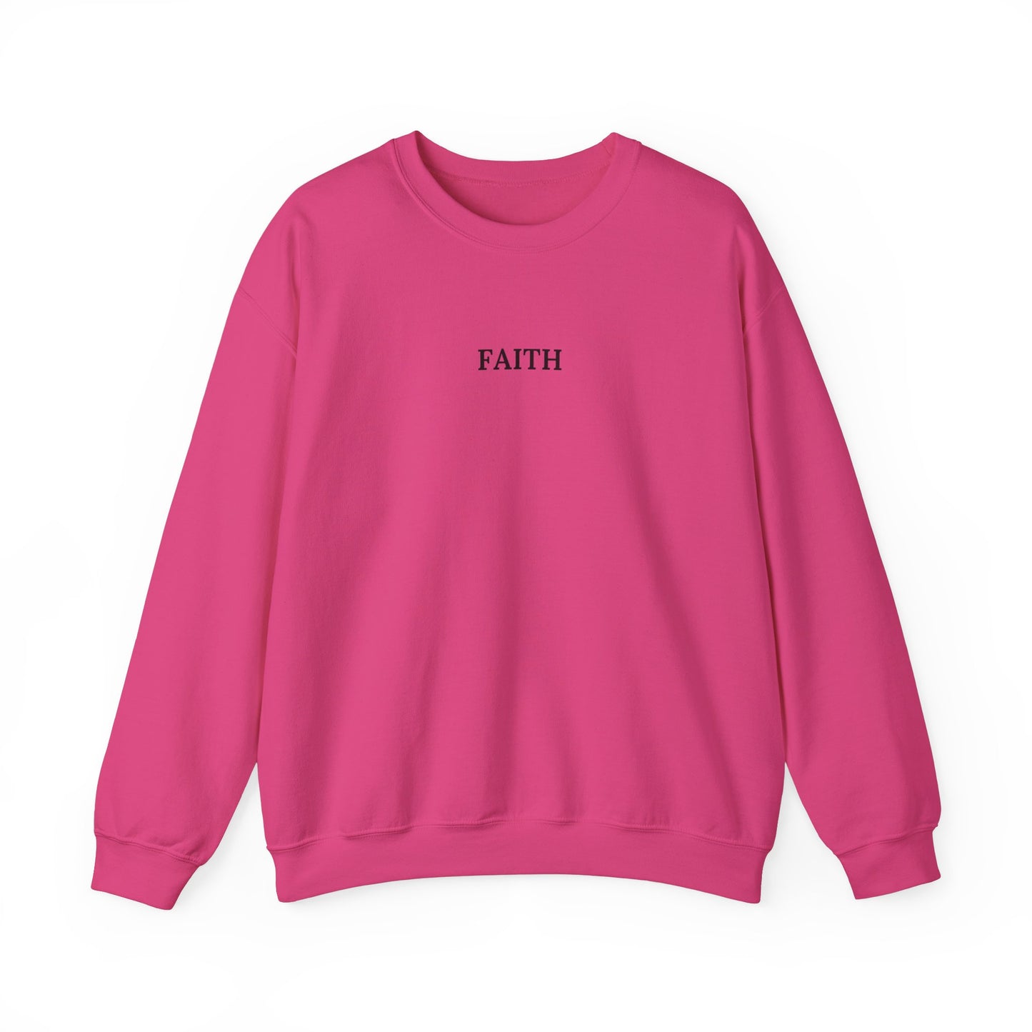 Have a Little Faith Women's Relaxed Sweatshirt (Black Logo) - Sweet Baby Jeez Teez