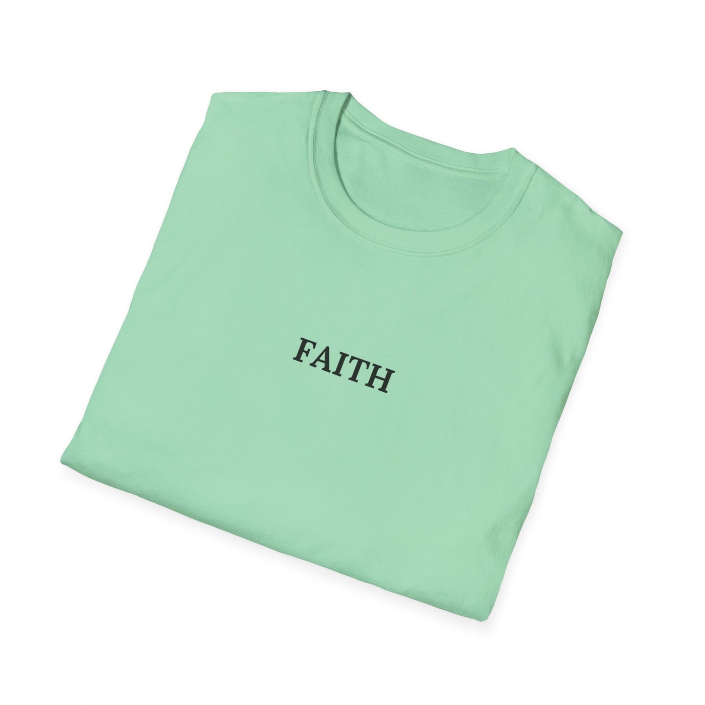 Have a Little Faith Women's Relaxed/Plus Tshirt (Black Logo) - Sweet Baby Jeez Teez