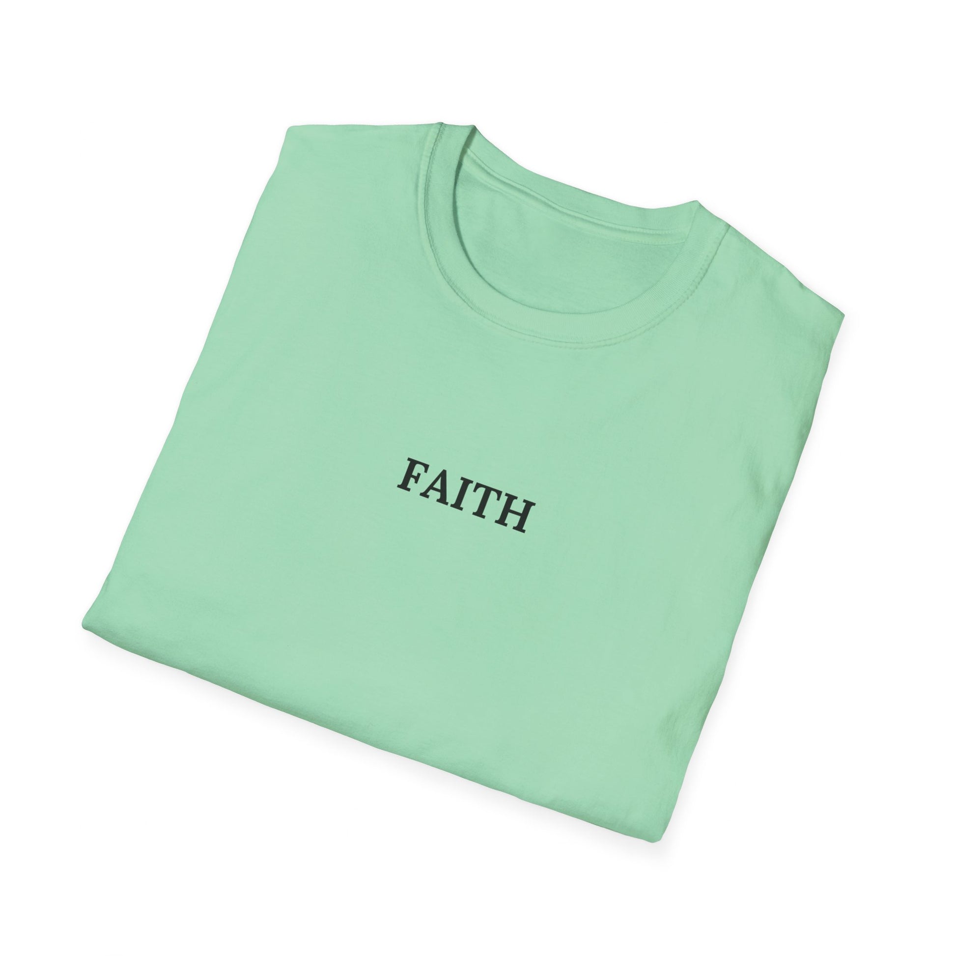 Have a Little Faith Women's Relaxed/Plus Tshirt (Black Logo) - Sweet Baby Jeez Teez