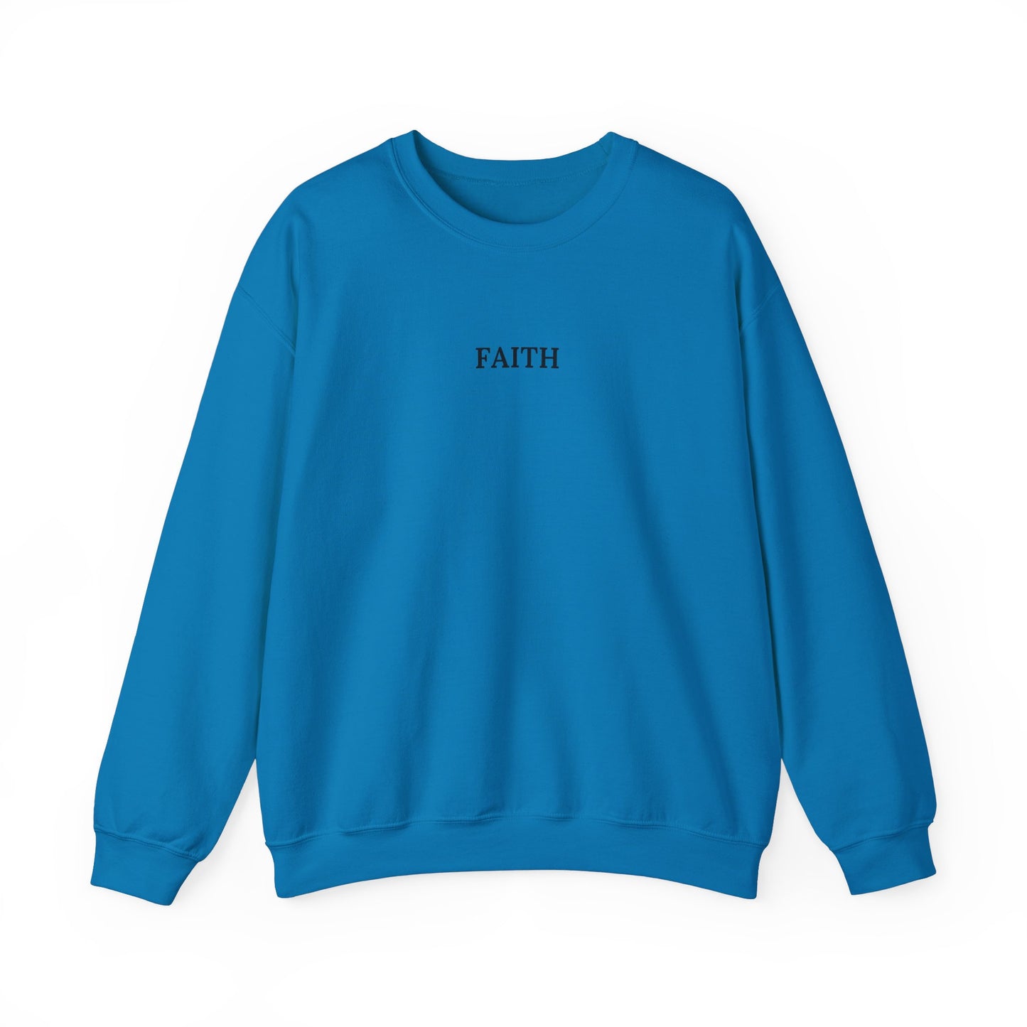 Have a Little Faith Women's Relaxed Sweatshirt (Black Logo) - Sweet Baby Jeez Teez