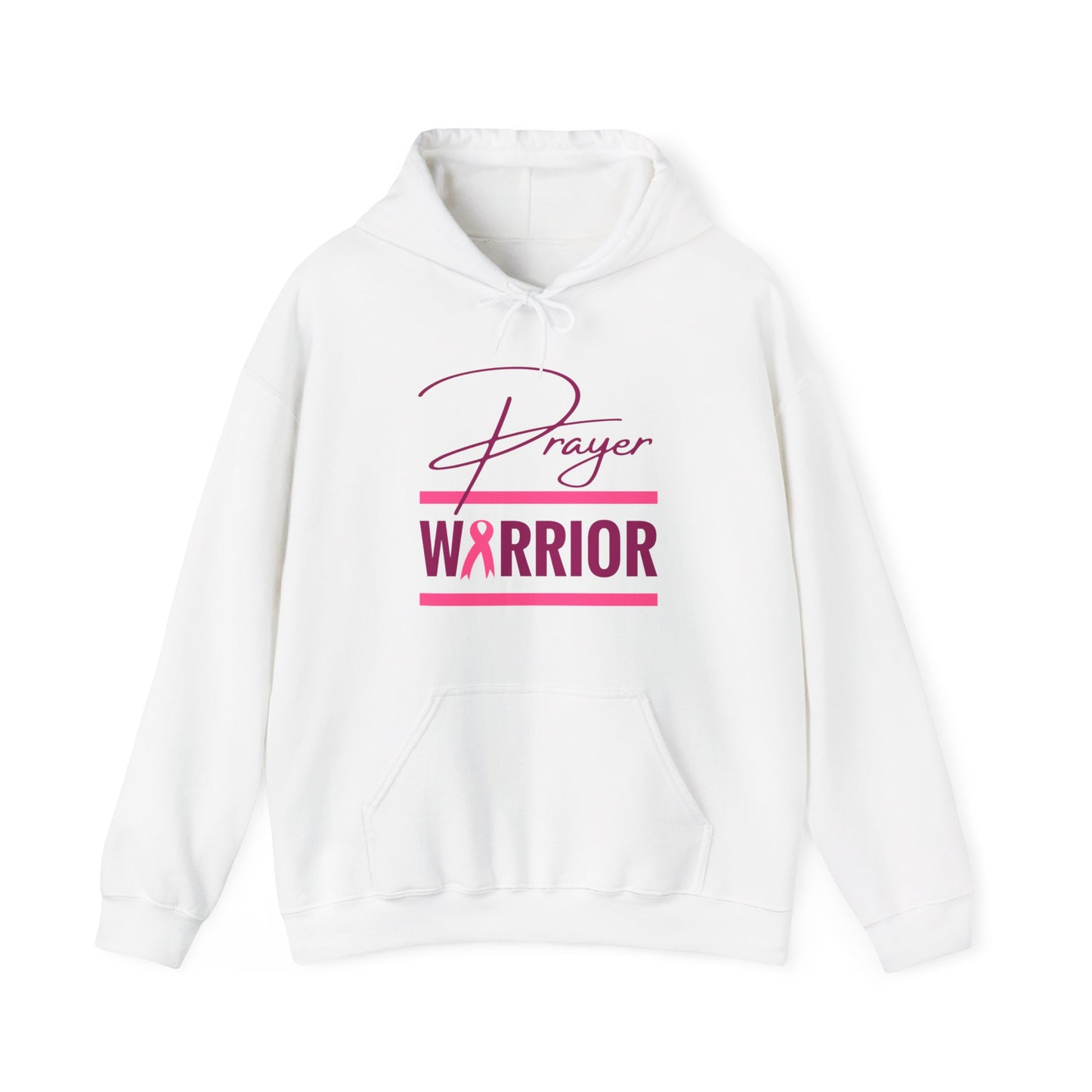 Prayer Warrior Breast Cancer Women's Sweatshirt (Pink Logo) - Sweet Baby Jeez Teez