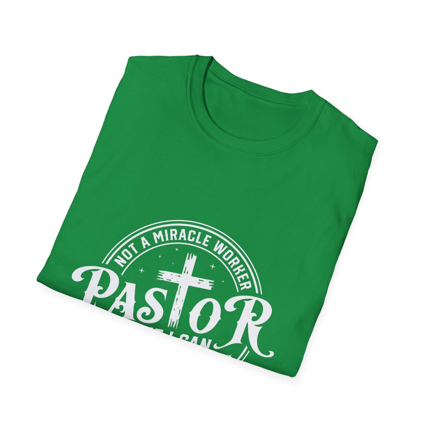 Pastor Men's Tshirt (White Logo) - Sweet Baby Jeez Teez
