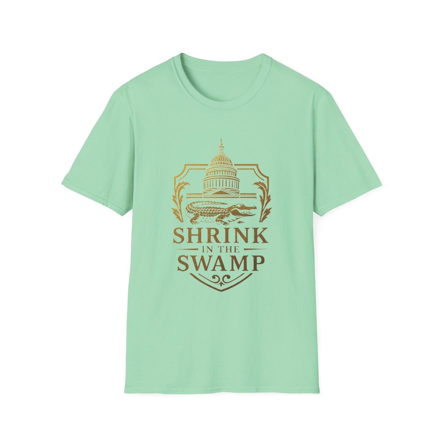 Shrink in the Swamp [TM] Unisex Softstyle T-Shirt - Sweet Baby Jeez Teez