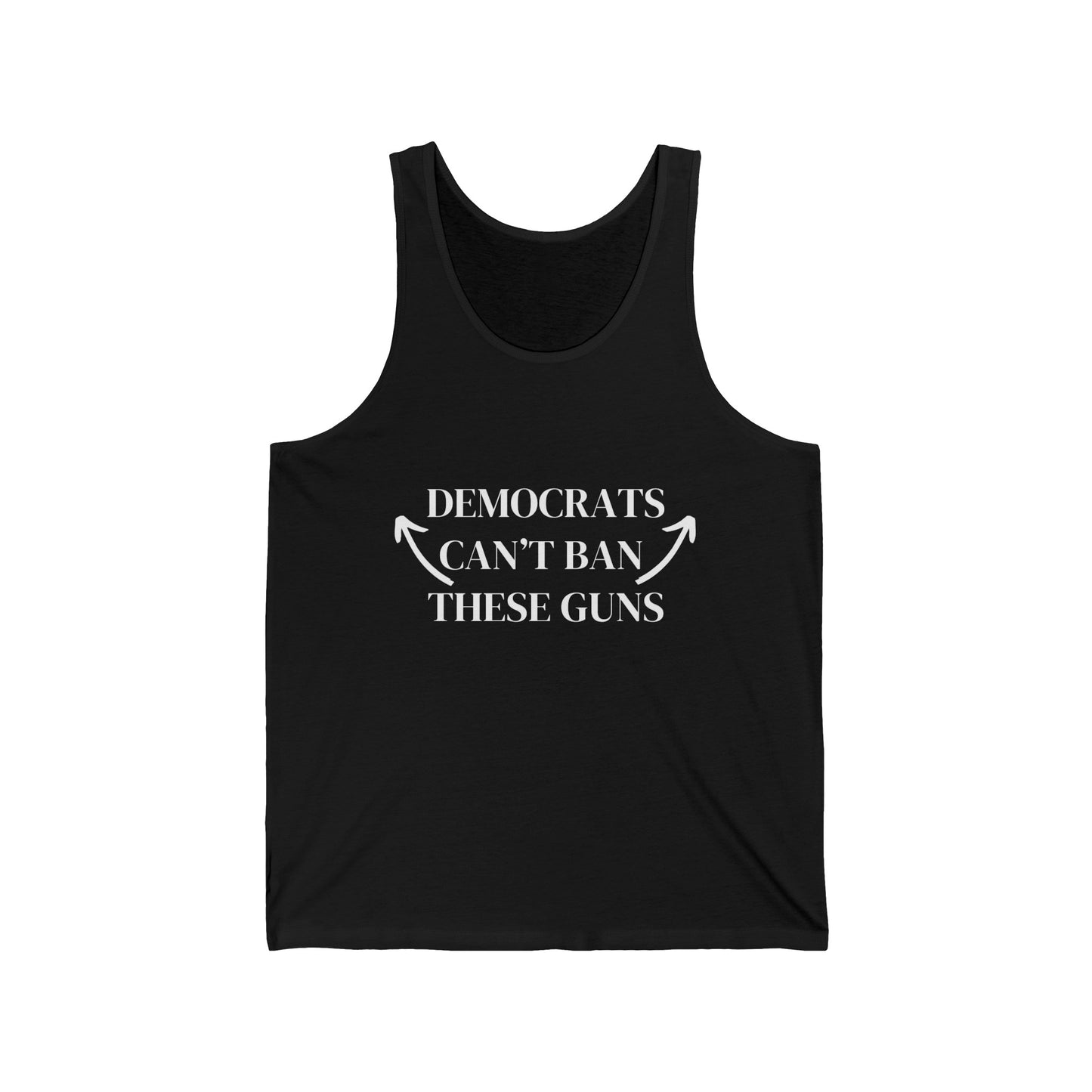 Can't Ban These Men's Tank Top (White Logo) - Sweet Baby Jeez Teez