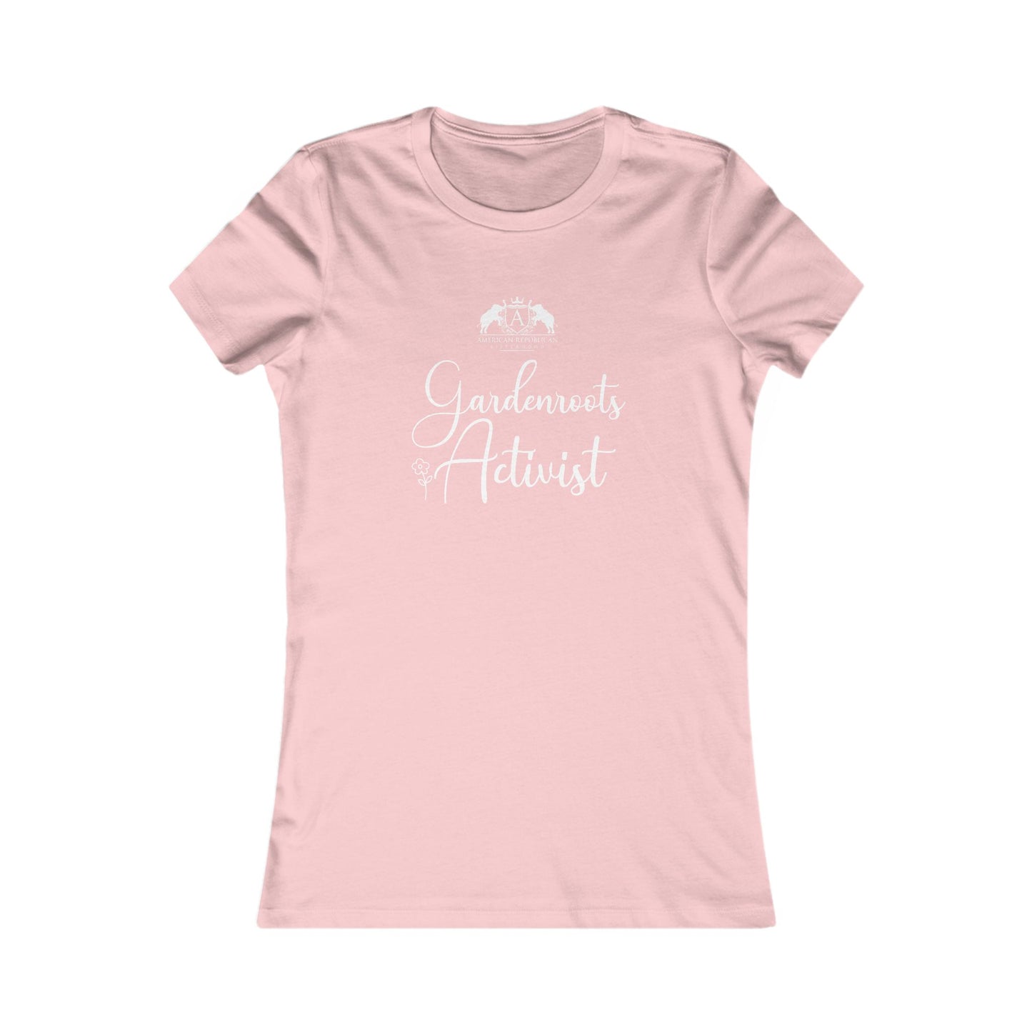 Gardenroots Activist Women's Fitted Tshirt (ARS - Script Logo)