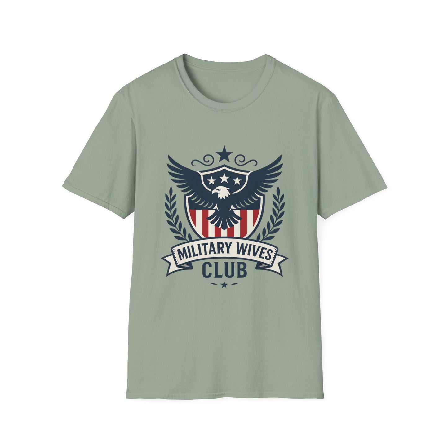 Military Wives Club Women's Relaxed Tshirt (Crest Logo)