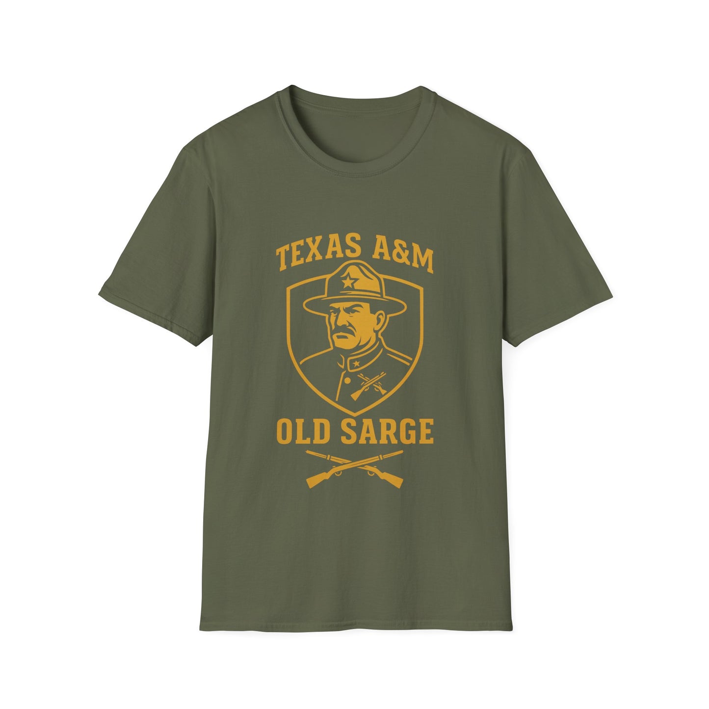 Vintage Texas A&M Old Sarge Softstyle Unisex T-Shirt