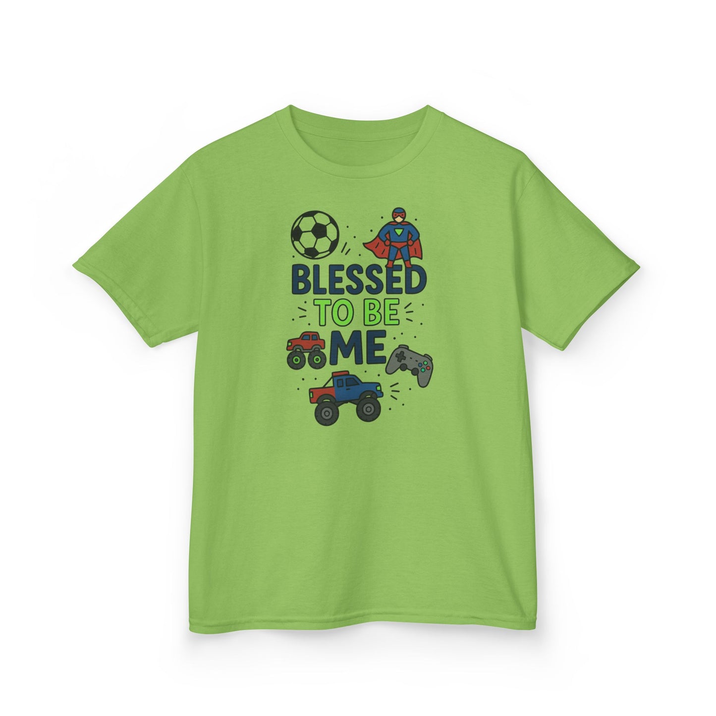 "Blessed to Be Me" Christian Boys Tshirt (Truck Logo)