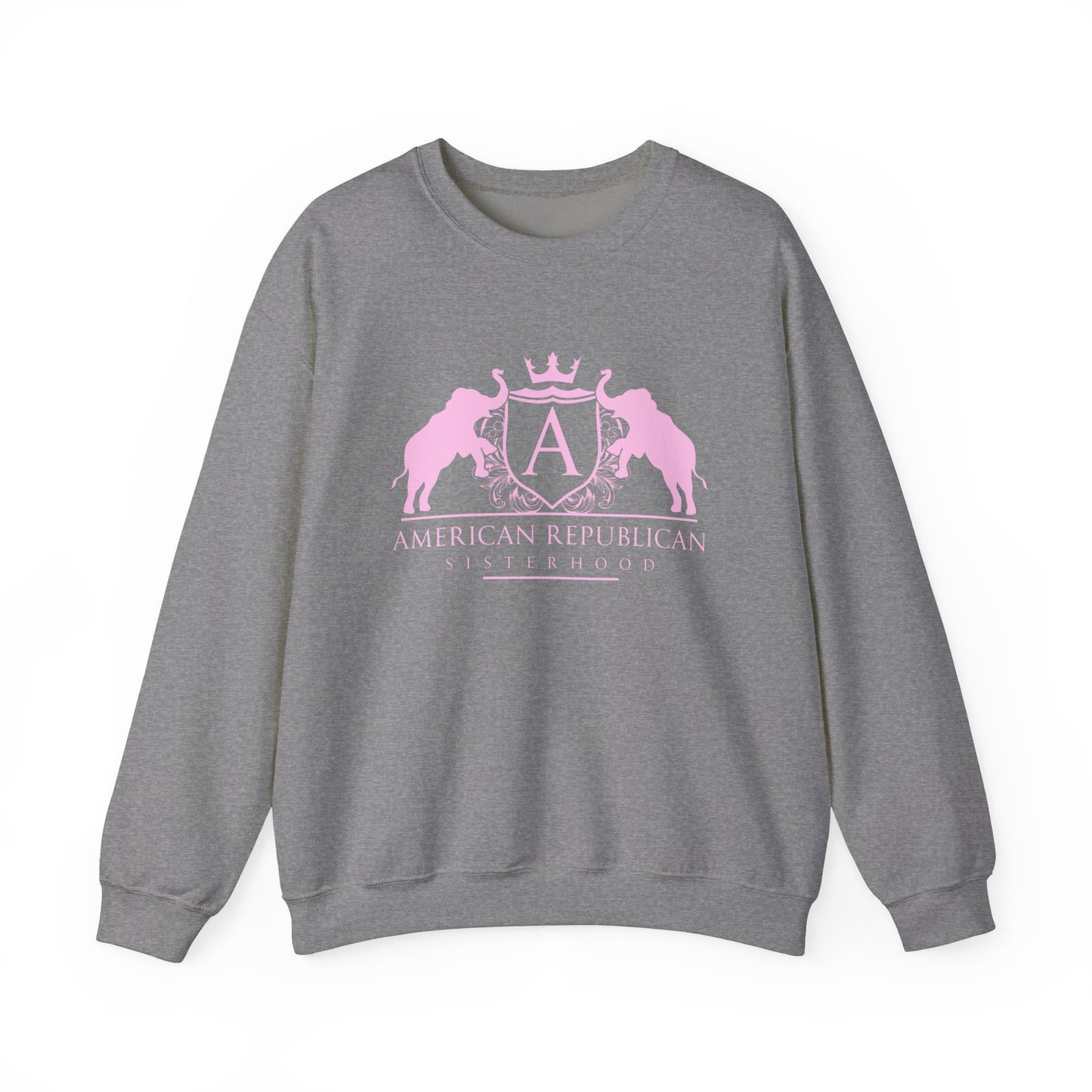 ARS Light Pink Logo Women's Sweatshirt - Sweet Baby Jeez Teez