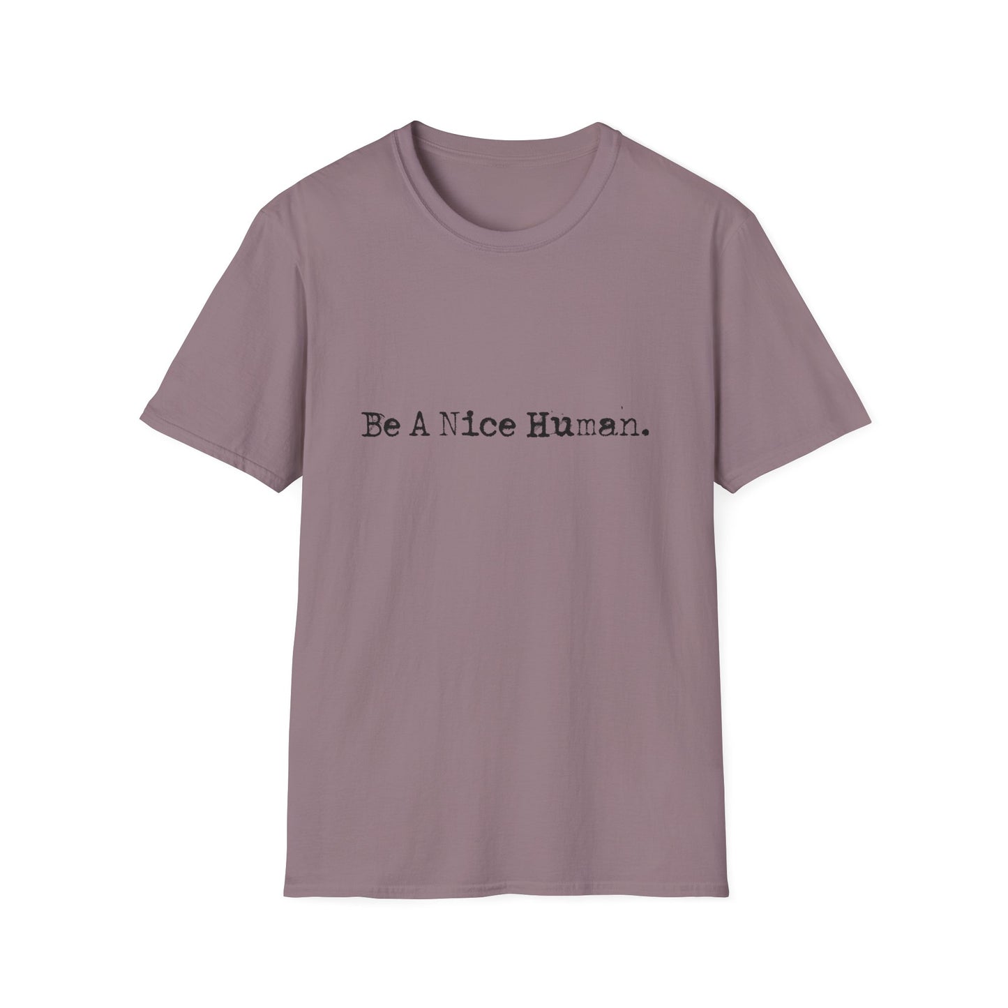Nice Human Womens Relaxed/Plus Tshirt (FP Black Logo) - Sweet Baby Jeez Teez