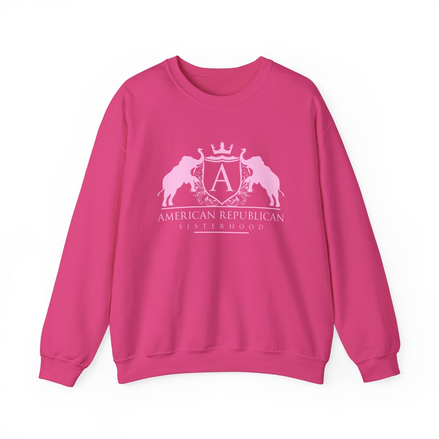 ARS Light Pink Logo Women's Sweatshirt - Sweet Baby Jeez Teez