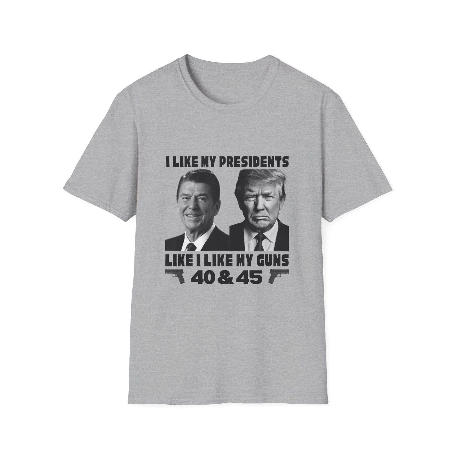 I Like My Presidents Men's Tshirt (Black Logo) - Sweet Baby Jeez Teez