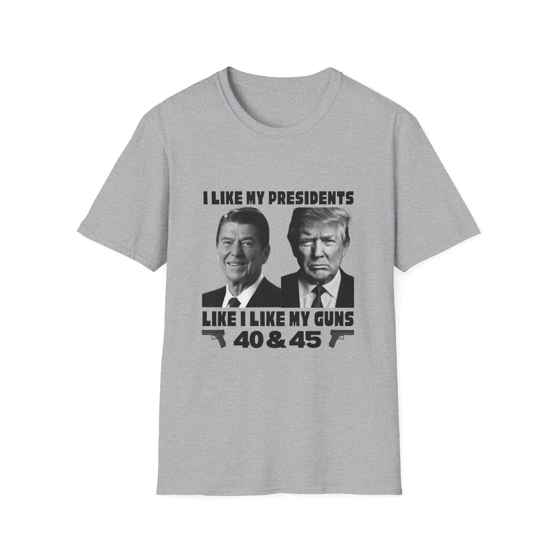 I Like My Presidents Men's Tshirt (Black Logo) - Sweet Baby Jeez Teez