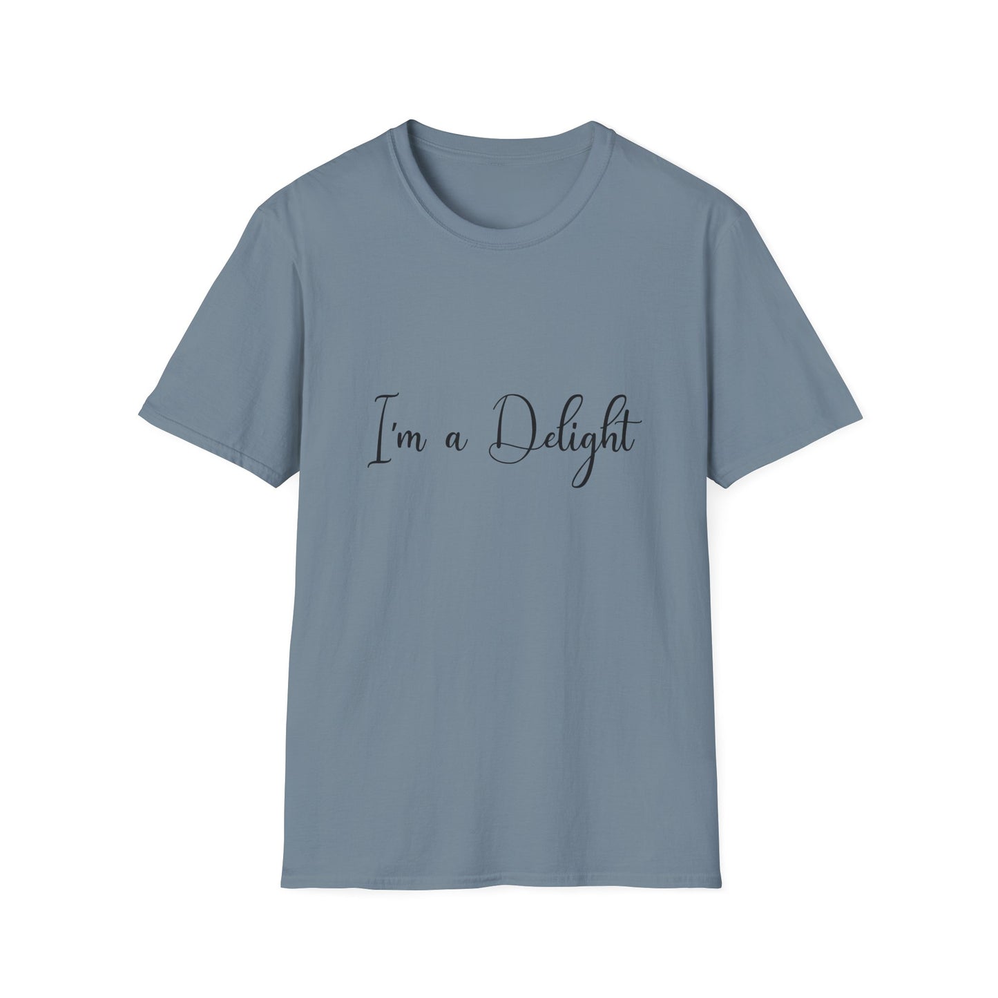 I'm a Delight Womens Relaxed/Plus Tshirt (FP Black Logo) - Sweet Baby Jeez Teez