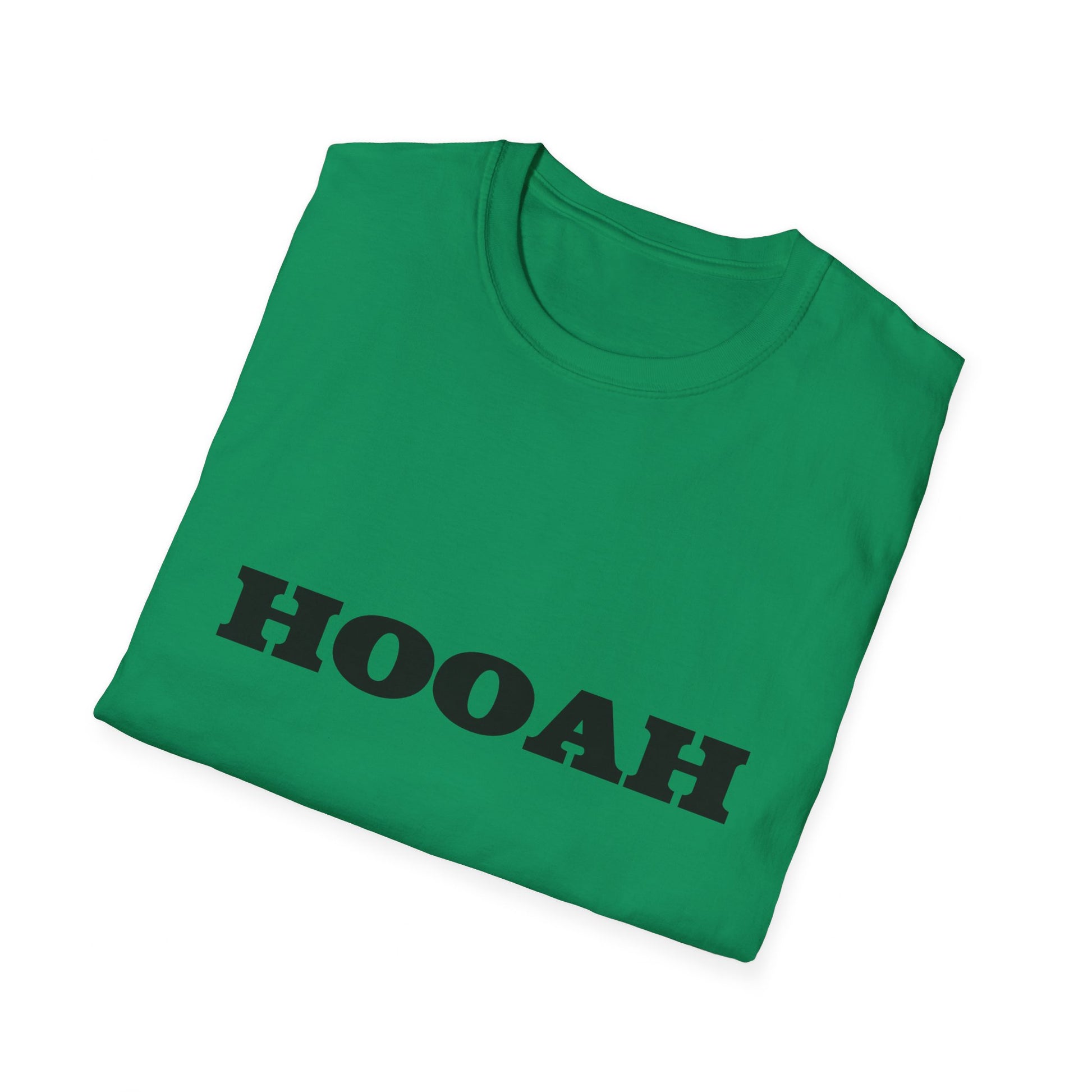 HOOAH (Army) Unisex Tshirt (MM Black Logo) - Sweet Baby Jeez Teez