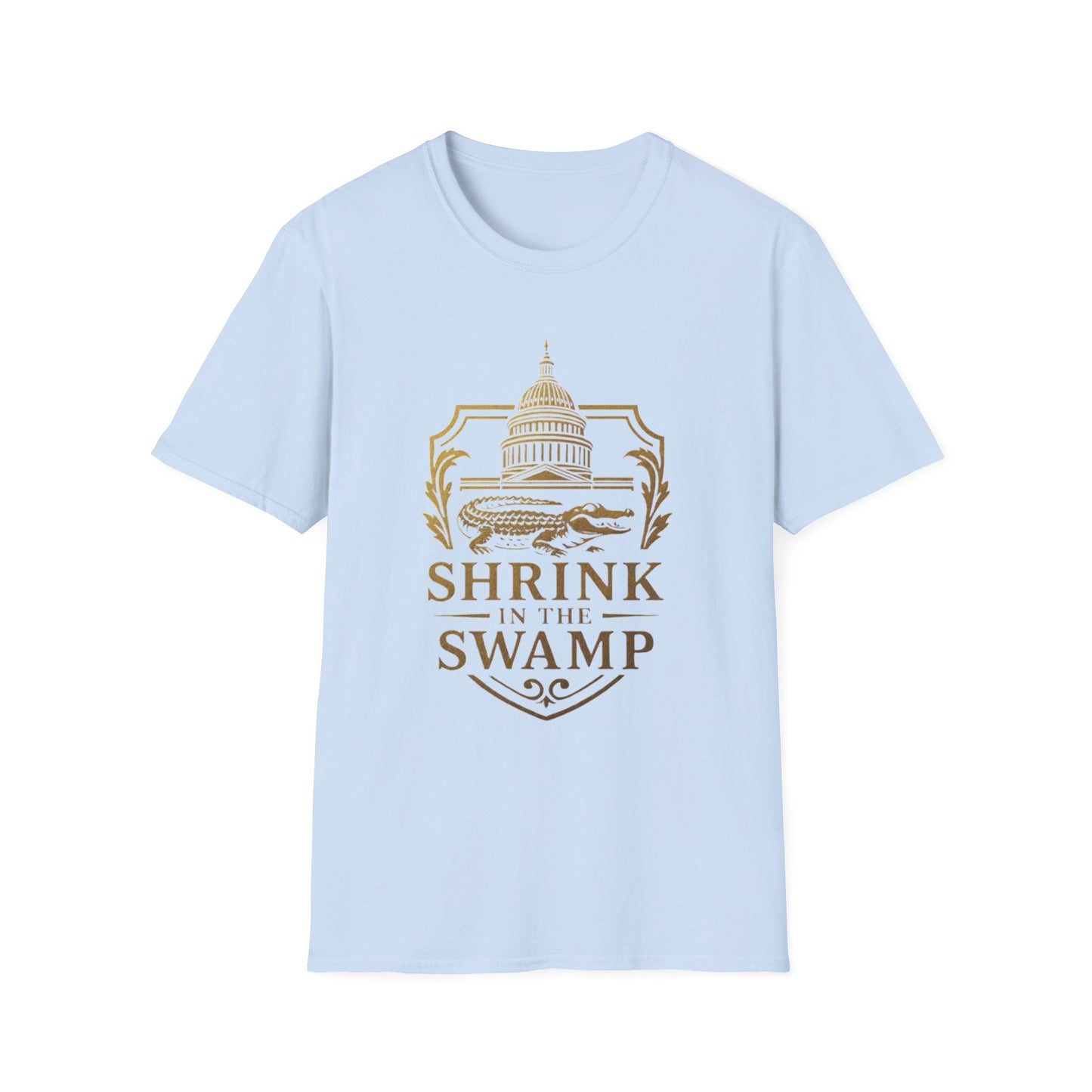 Shrink in the Swamp [TM] Unisex Softstyle T-Shirt - Sweet Baby Jeez Teez