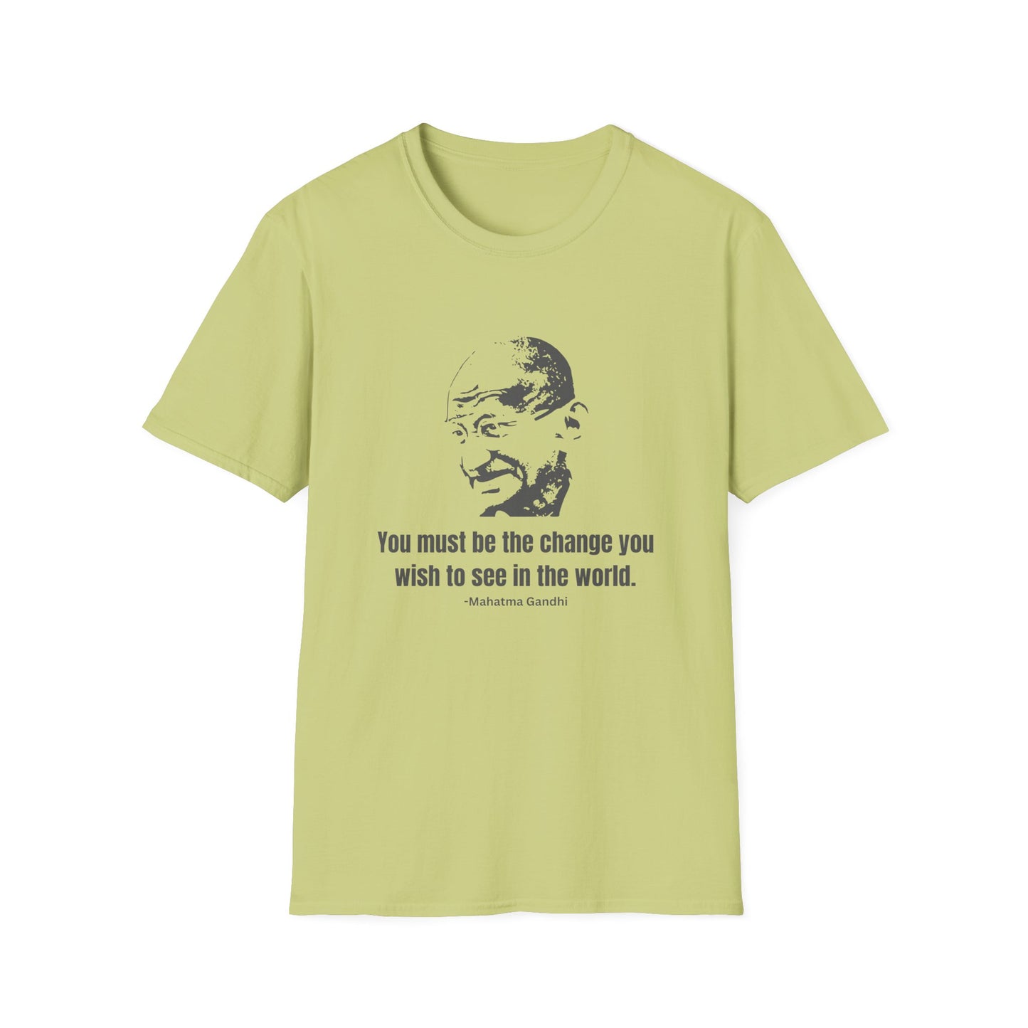 Be the Change Women's Relaxed/Plus Tshirt (IW Gray Logo) - Sweet Baby Jeez Teez