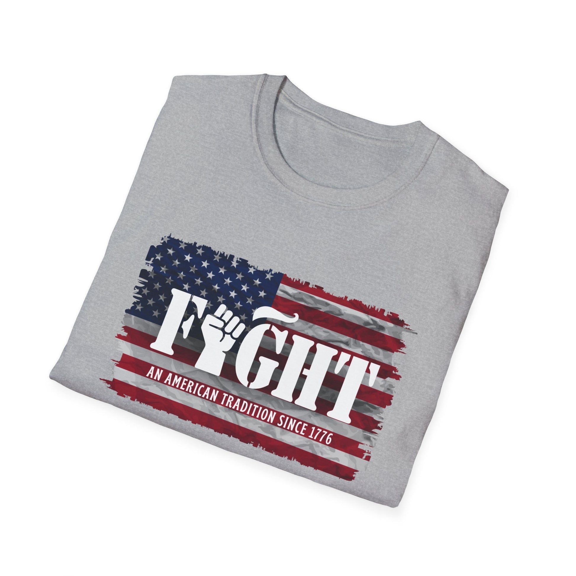 Fight Flag Women's Relaxed/Plus Tshirt - Sweet Baby Jeez Teez