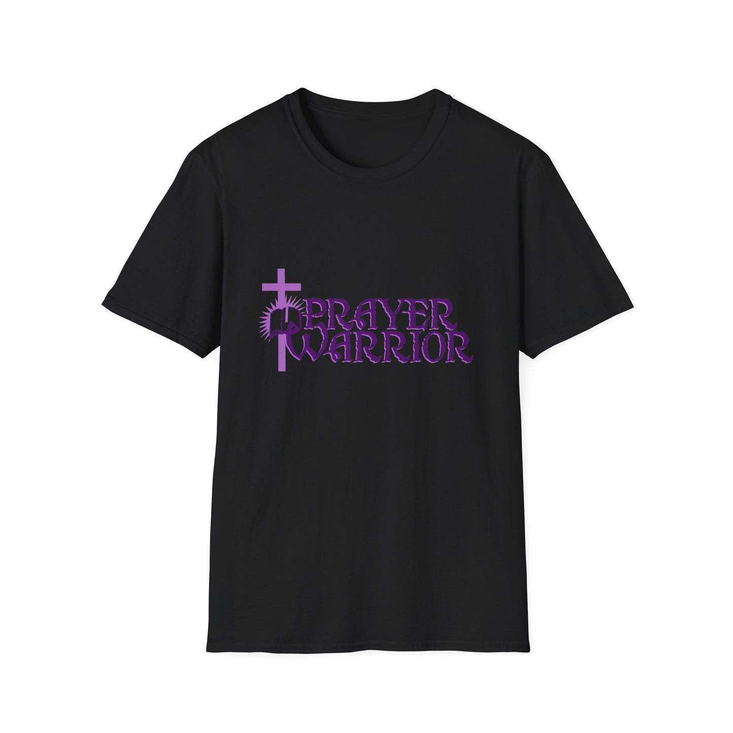 Purple Prayer Warrior Women's Relaxed/Plus Tshirt - Sweet Baby Jeez Teez