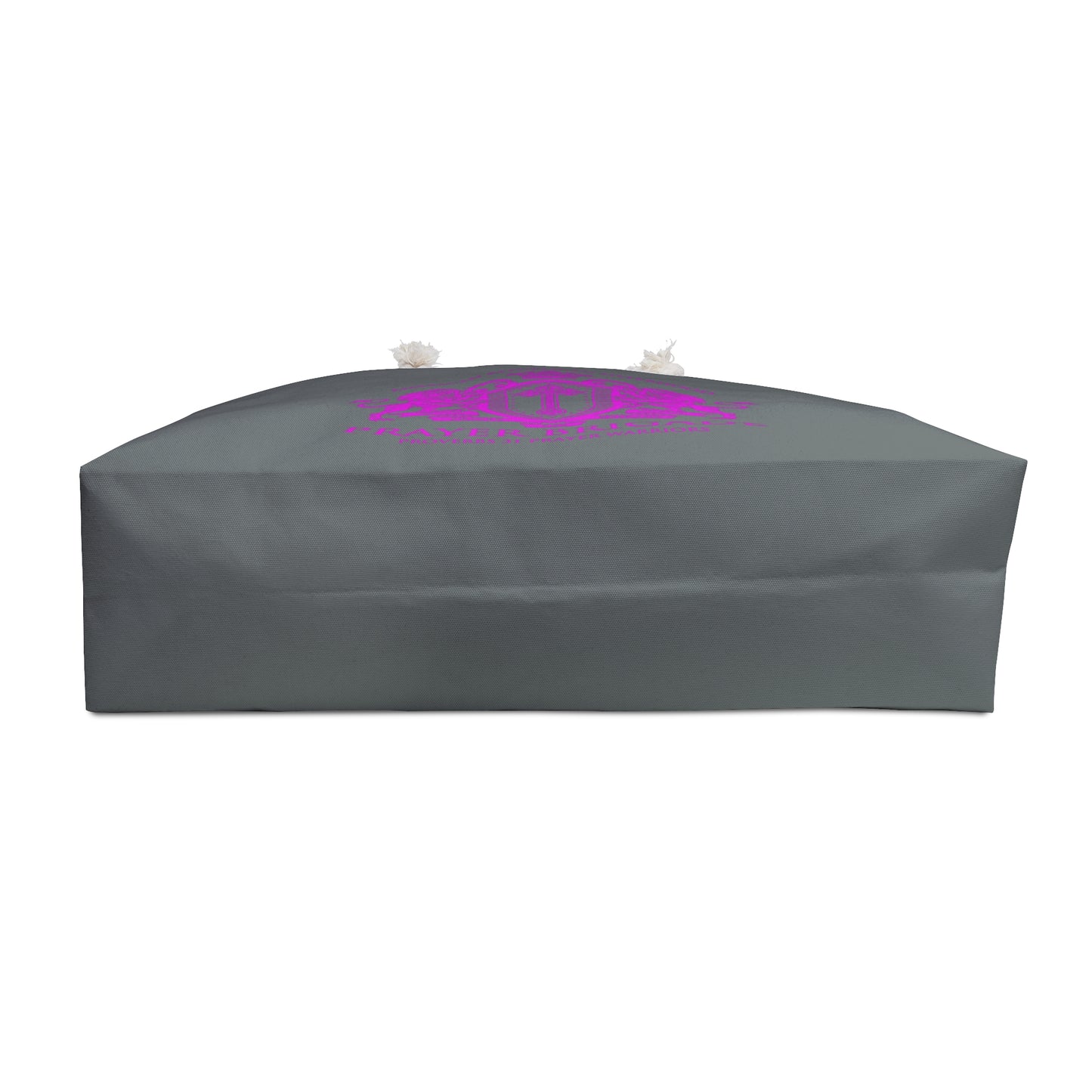 ARS Prayer Brigade Weekender Bag (Dark Gray with Hot Pink Logo)