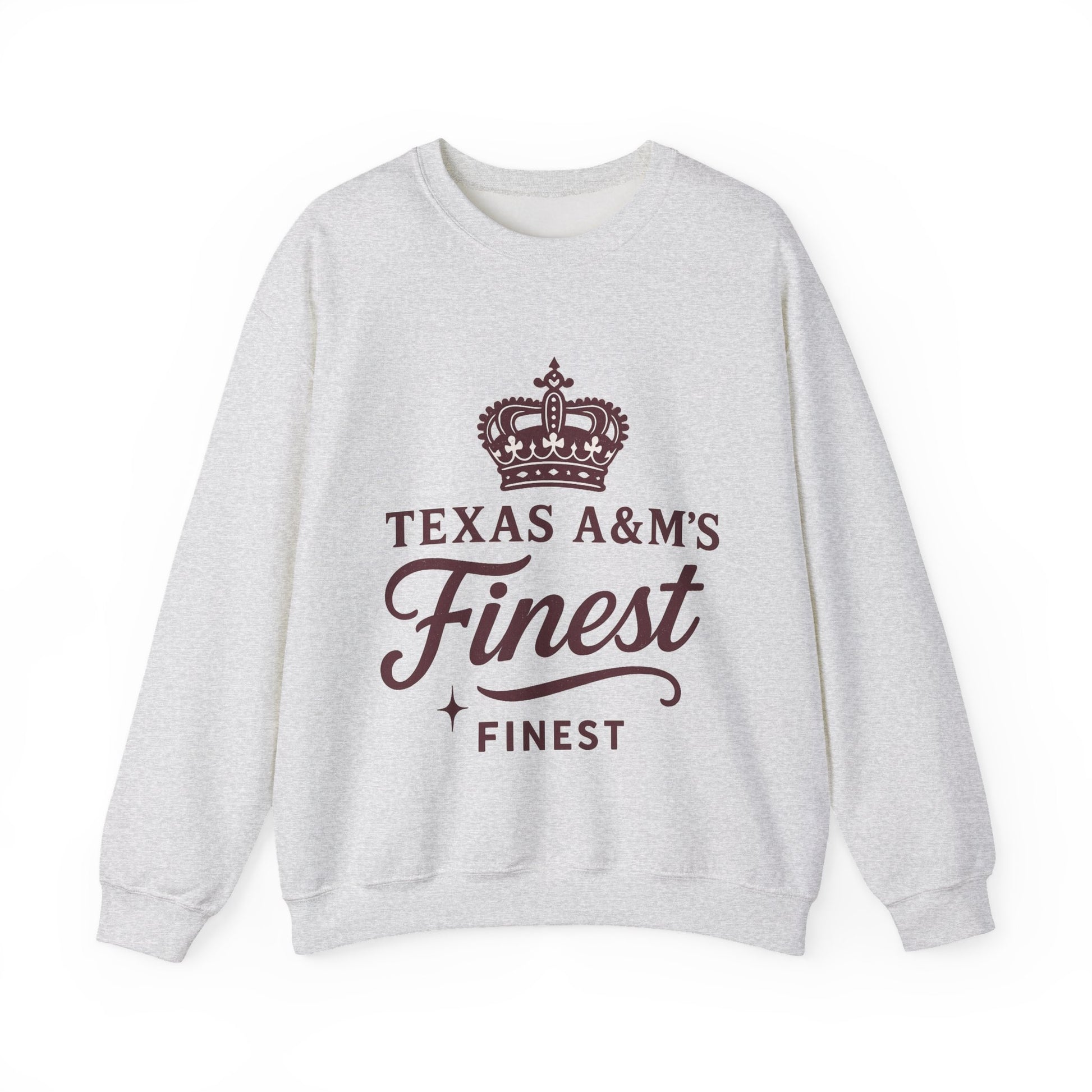 Texas A&M's Finest Crewneck Unisex Sweatshirt (Logo 1) - Sweet Baby Jeez Teez