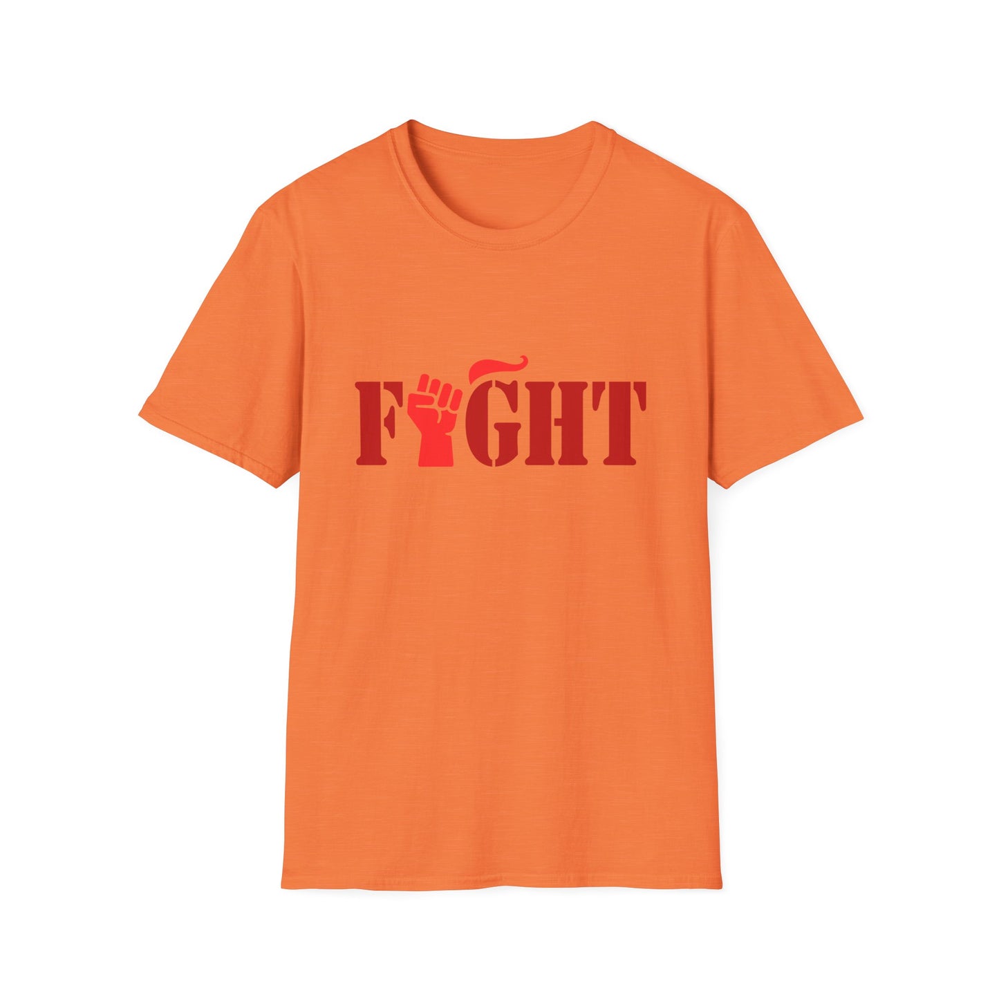 Fight Women's Relaxed/Plus Tshirt (Red Fist Logo) - Sweet Baby Jeez Teez