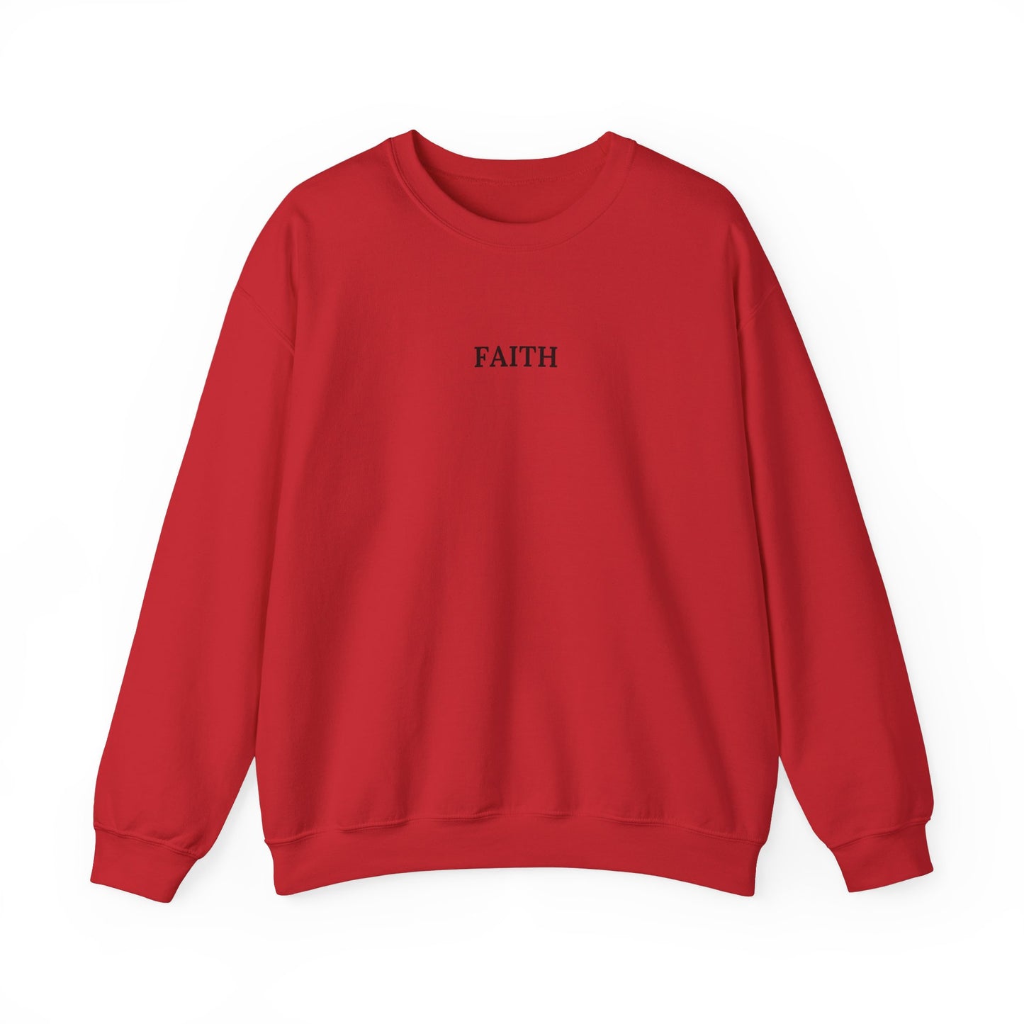 Have a Little Faith Women's Relaxed Sweatshirt (Black Logo) - Sweet Baby Jeez Teez