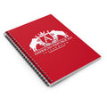 ARS Ruled Spiral Notebook (Red with White Logo)
