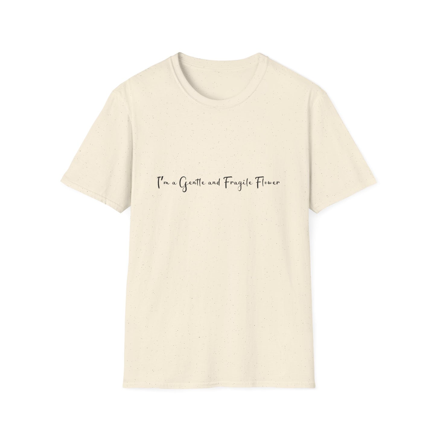 Fragile Flower Womens Relaxed/Plus Tshirt (FP Black Logo) - Sweet Baby Jeez Teez