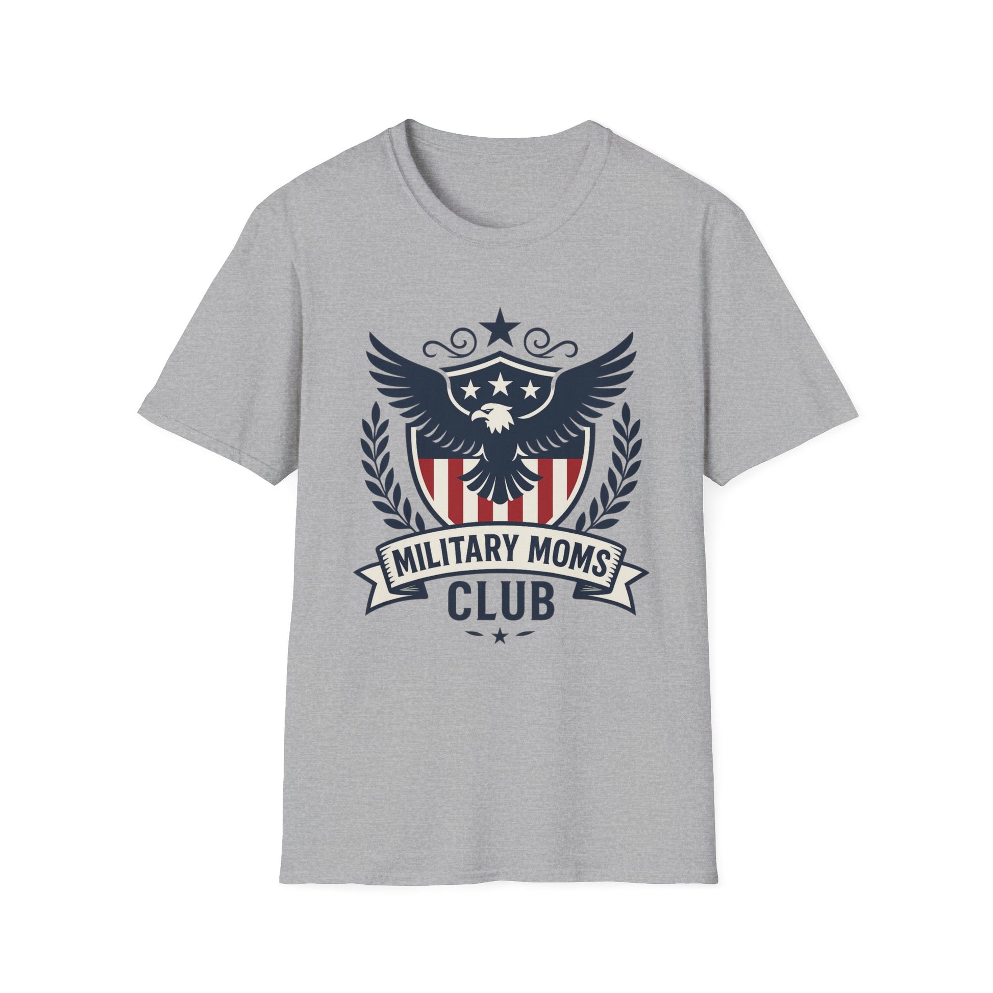 Military Moms Club Women's Relaxed Tshirt (Crest Logo) - Sweet Baby Jeez Teez