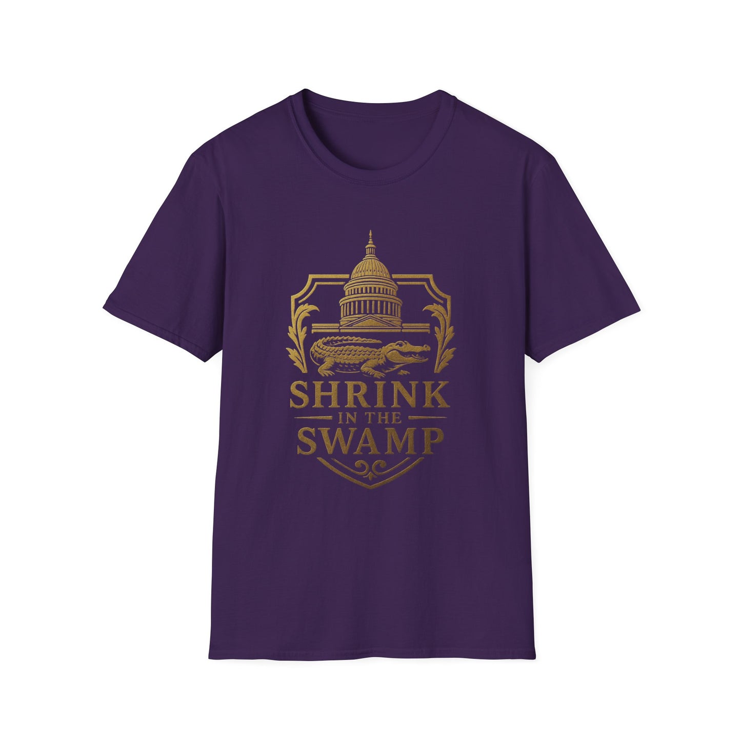 Shrink in the Swamp [TM] Unisex Softstyle T-Shirt - Sweet Baby Jeez Teez