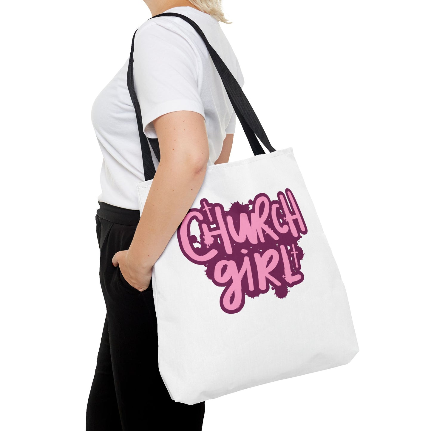 Tote Bag (AOP) - Sweet Baby Jeez Teez