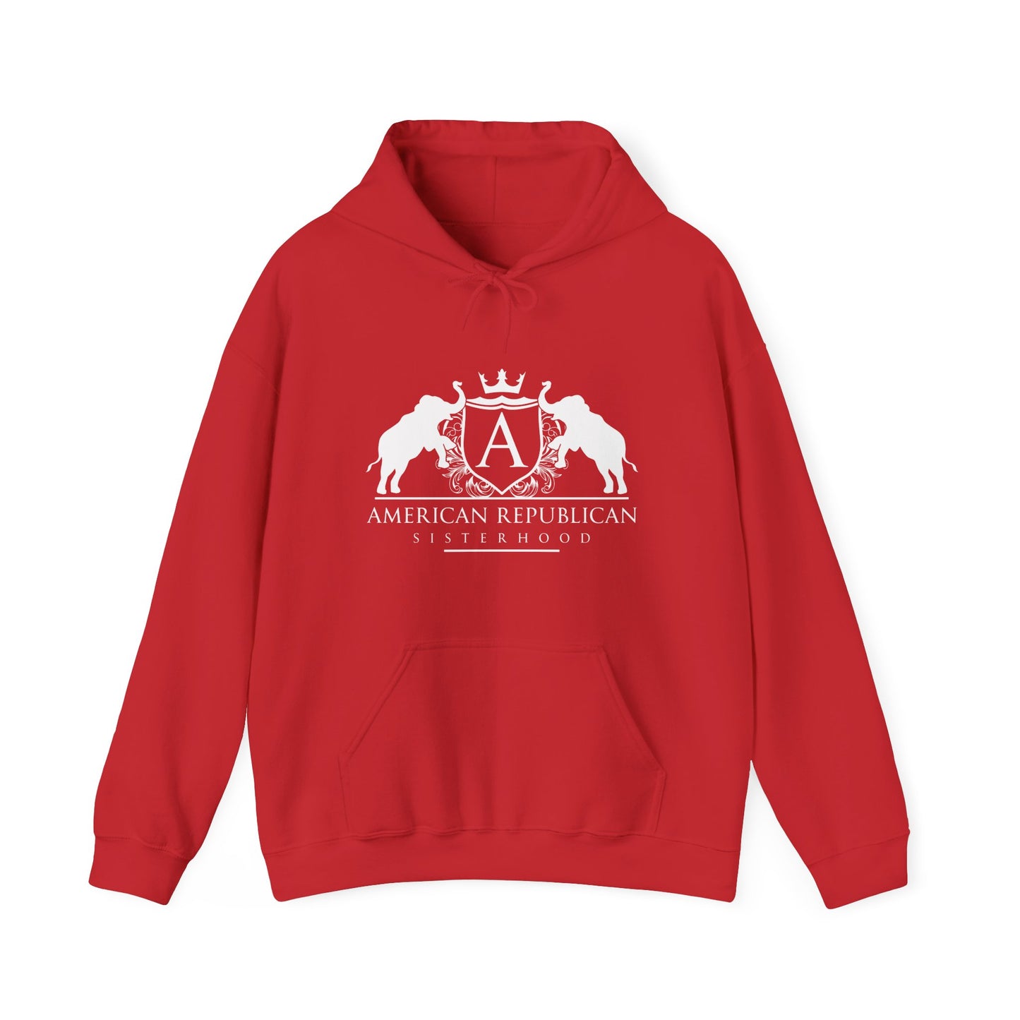 ARS White Logo Women's Hoodie