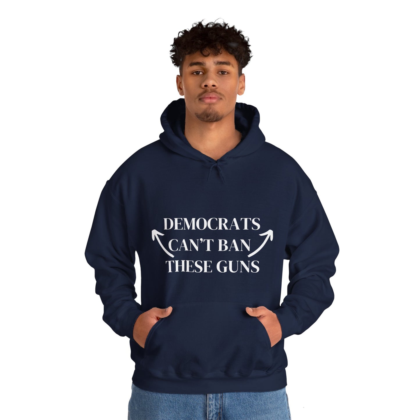 Can't Ban These Men's Hoodie (White Logo) - Sweet Baby Jeez Teez