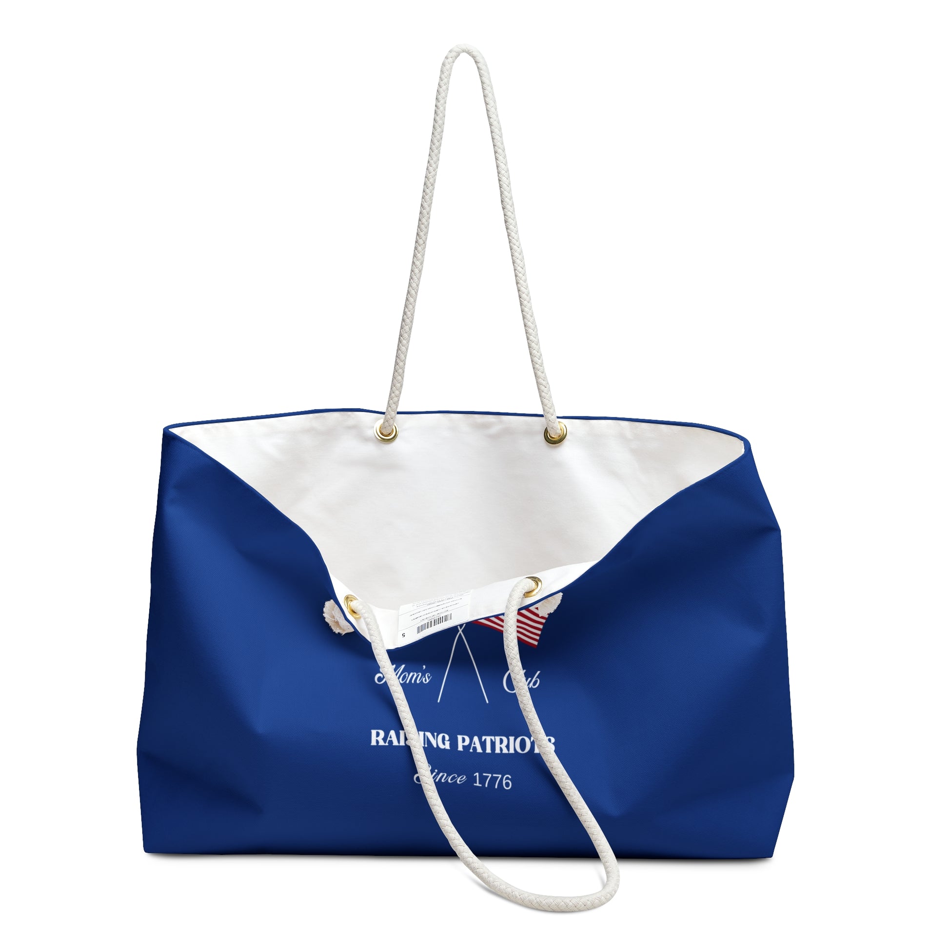 Patriotic Weekender Bag - Conservative Club Design for Travel & Events - Sweet Baby Jeez Teez